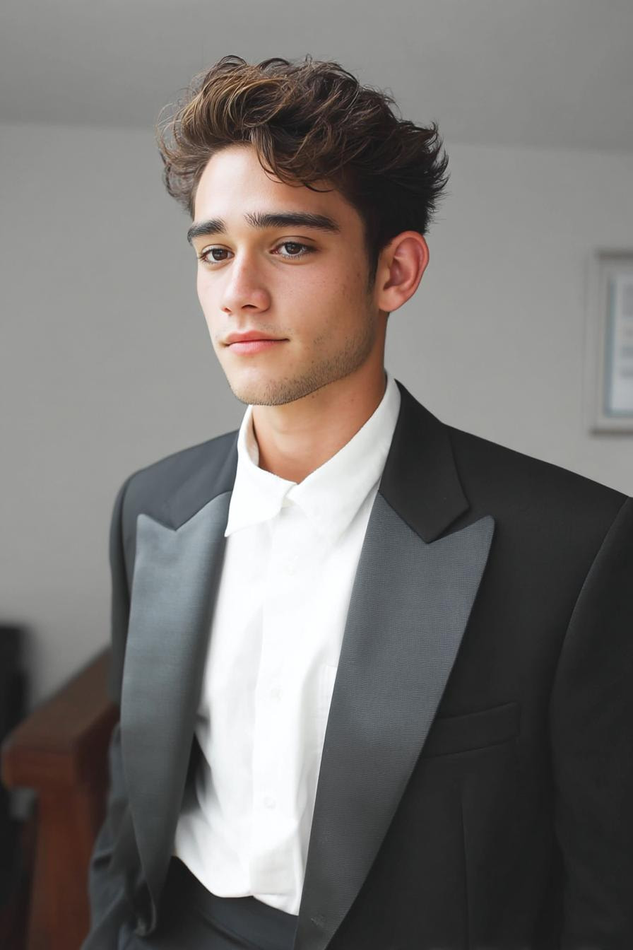 Stylish Layered Waves