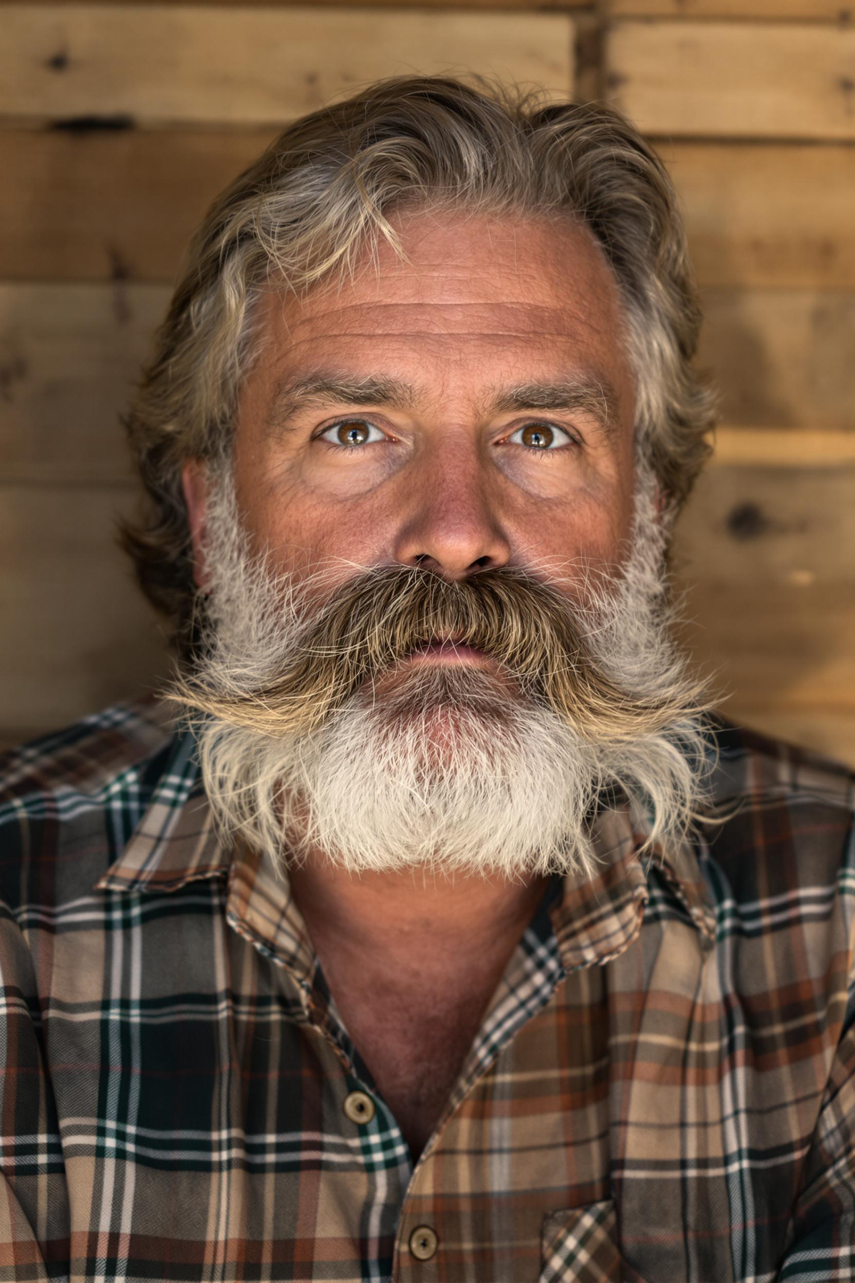 Wavy Hair Bearded Vibes
