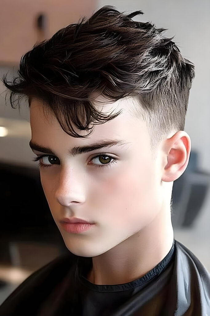 wavy texture fade style