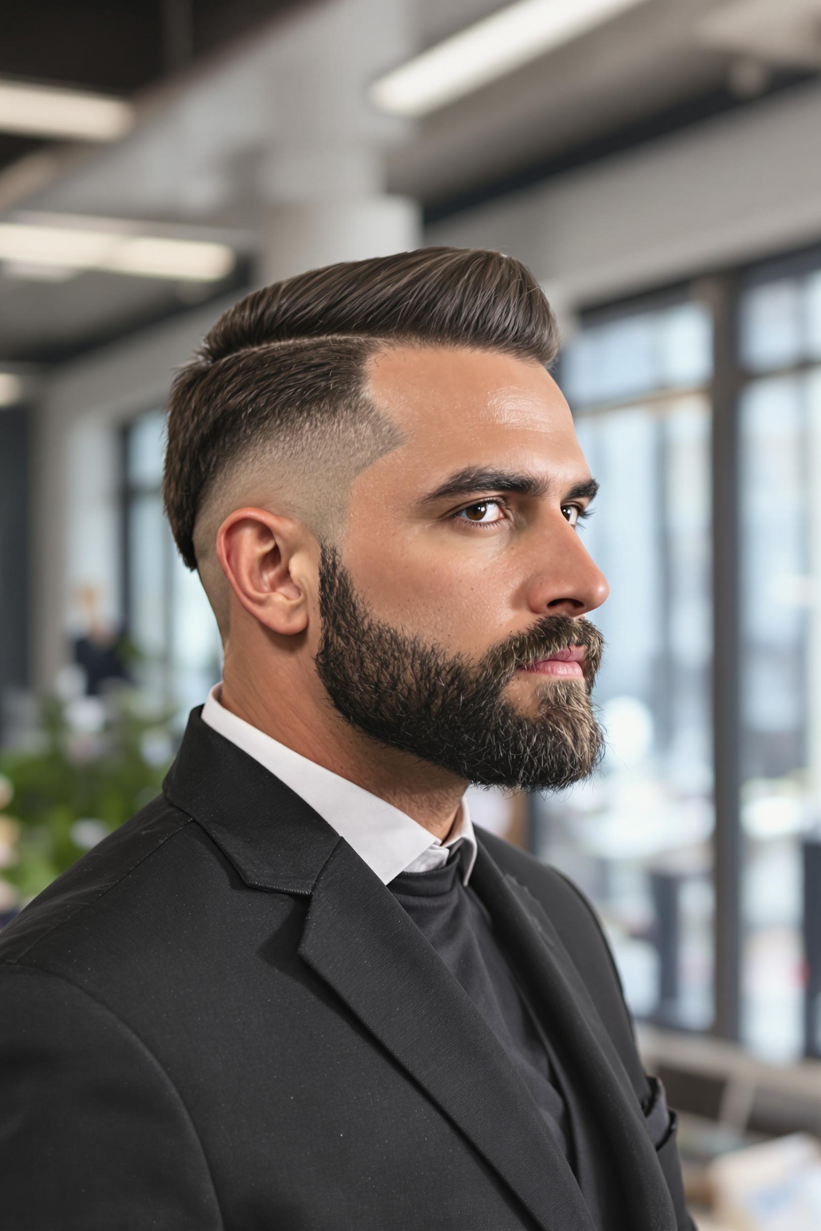 Bold Sleek Undercut Style