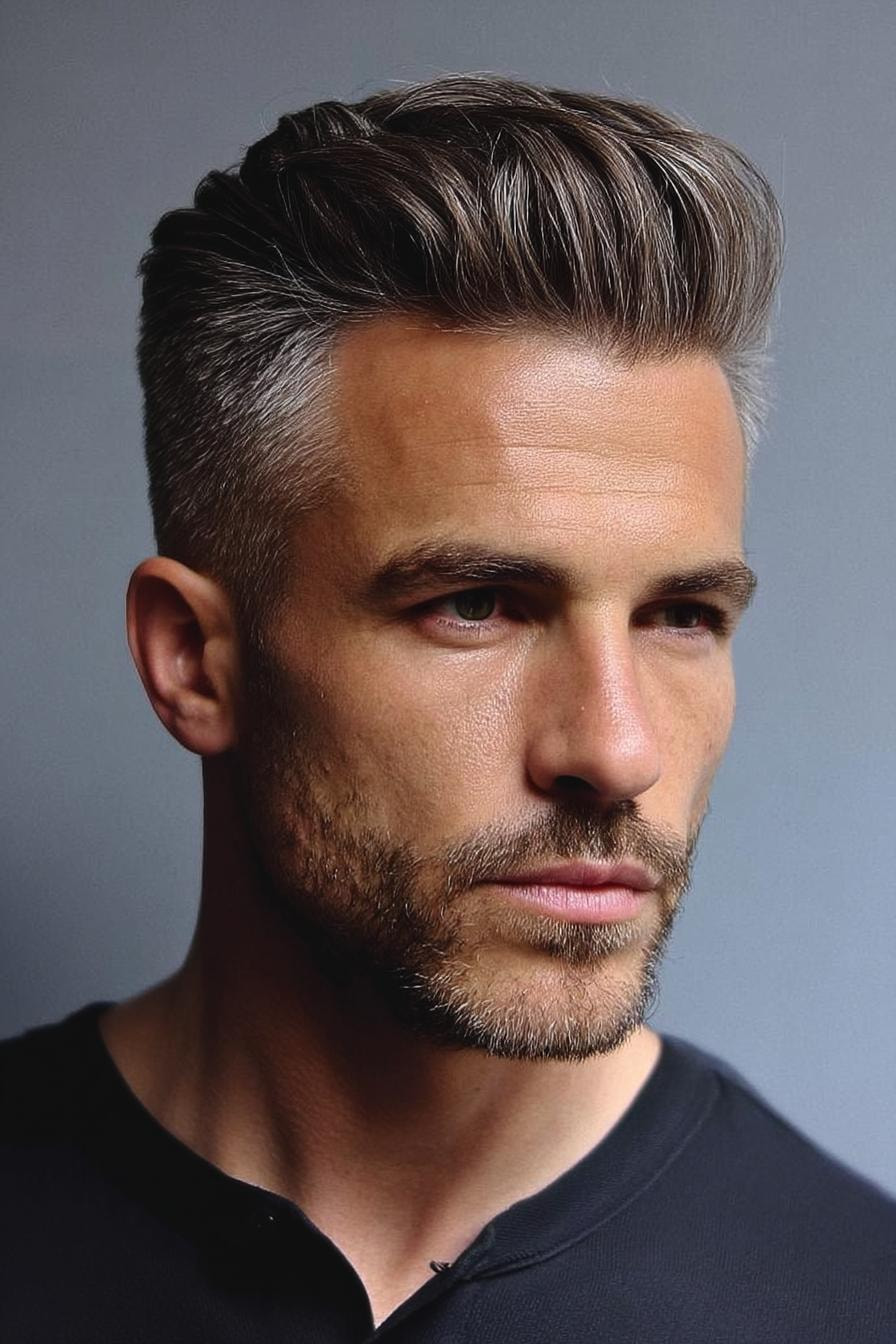 Bold Undercut Power Style