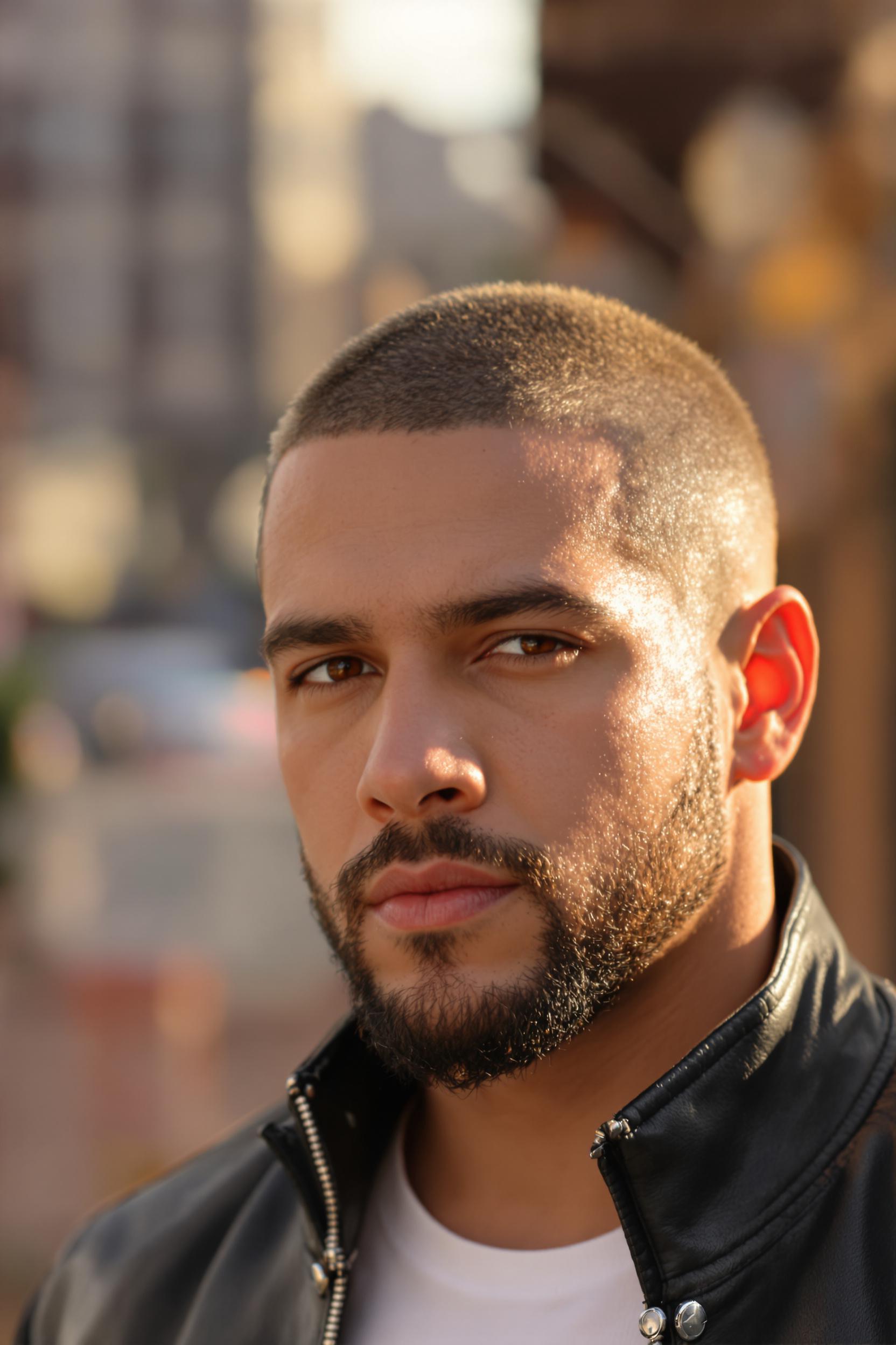 Buzz Cut and Beard