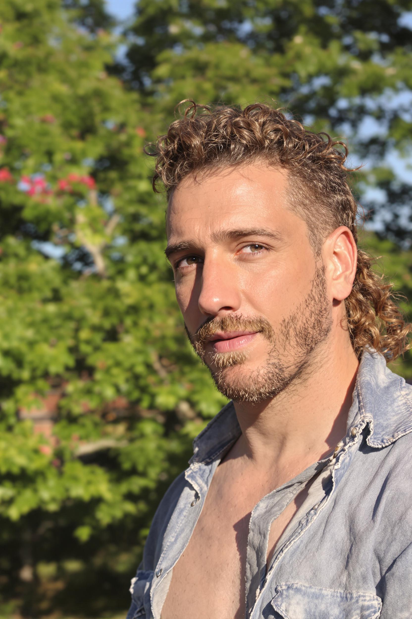 Curly Mullet Modern Vibes