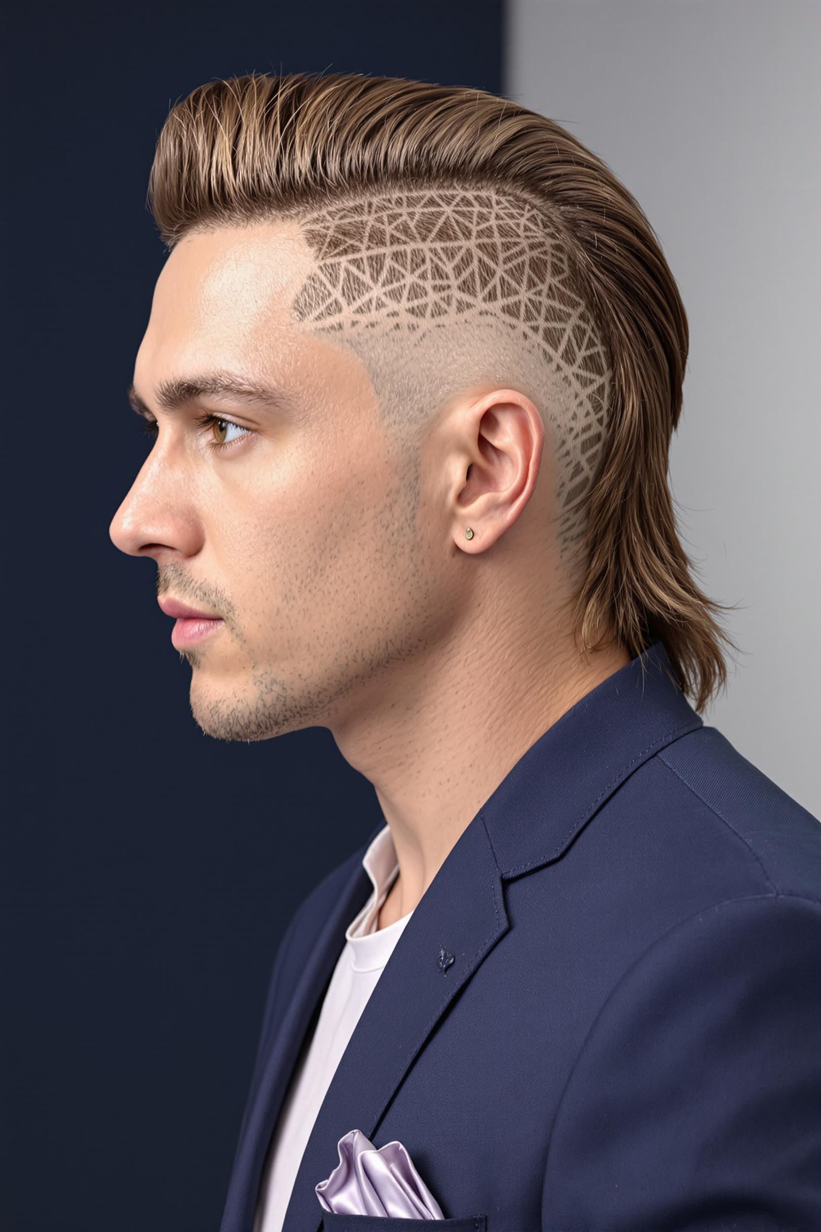 Edgy Modern Mullet Vibes