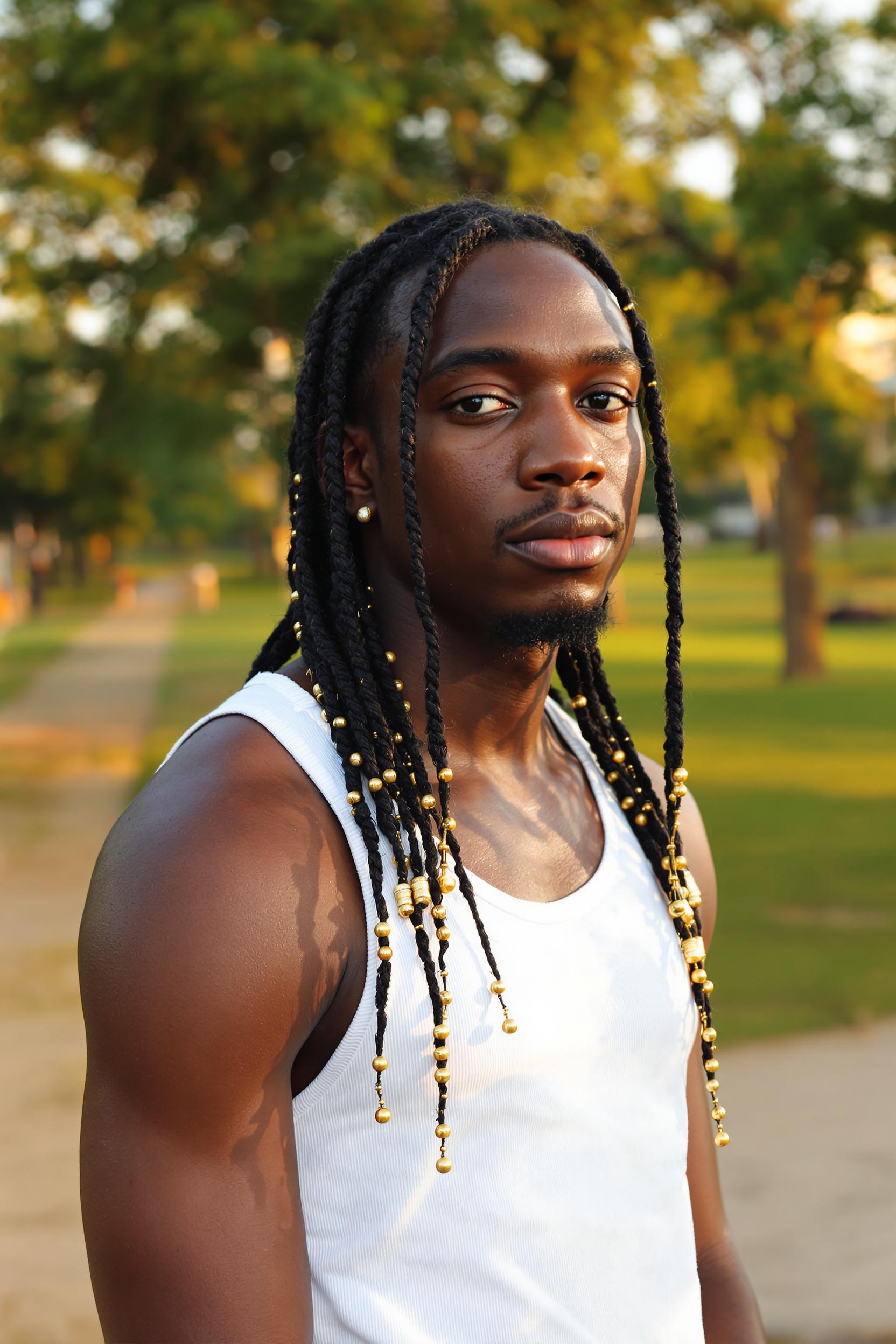 Golden Braided Style