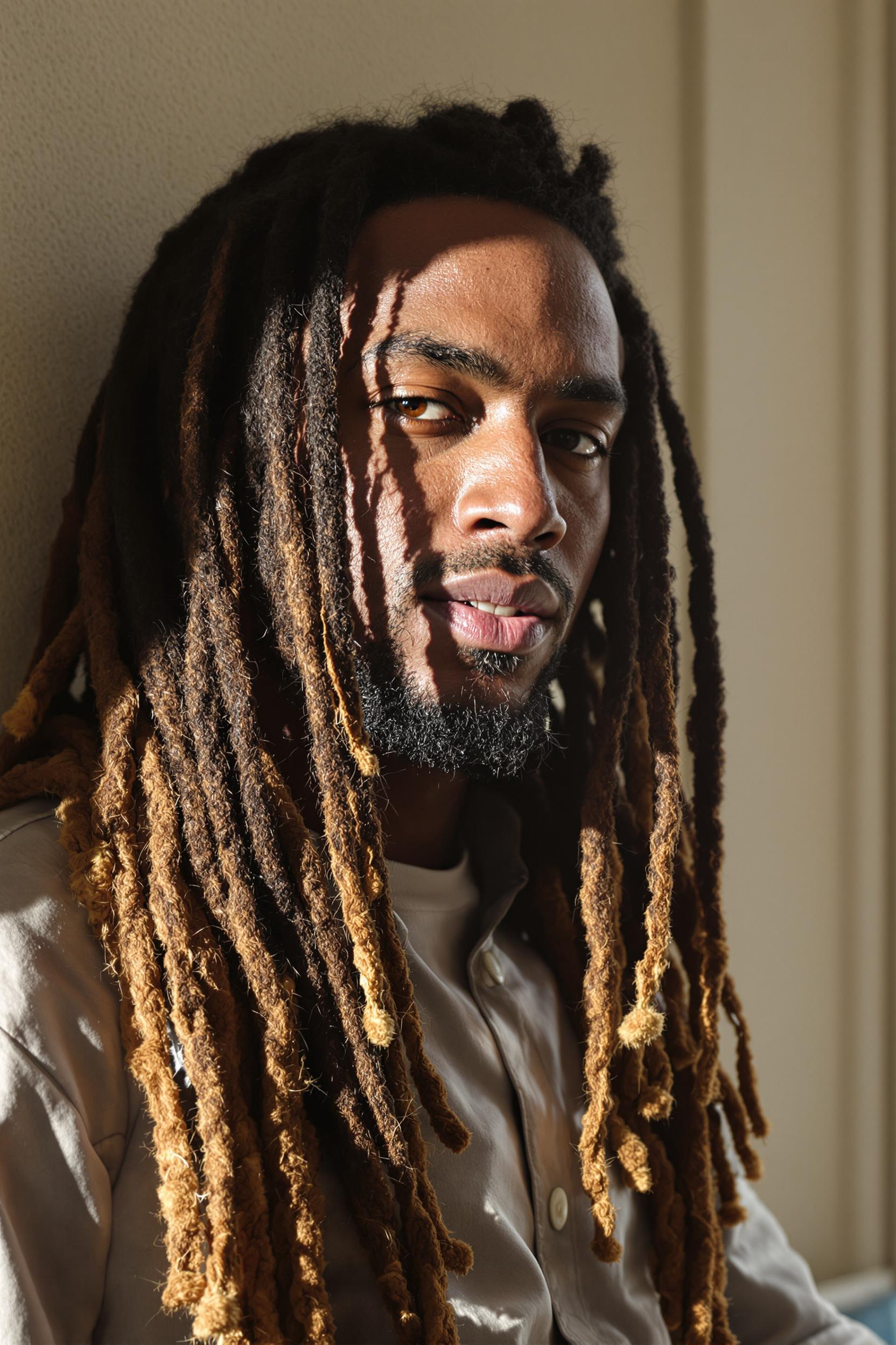 Golden Dreadlock Vibes