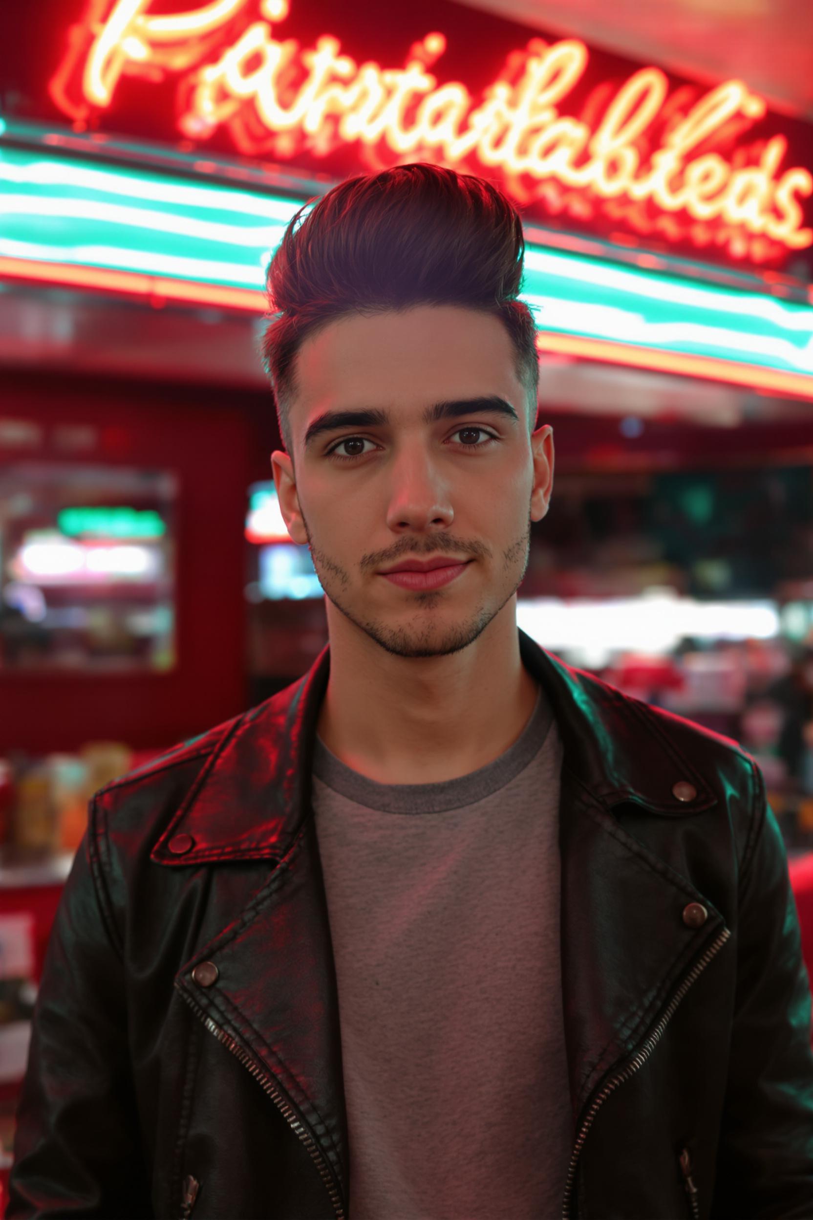 Modern Sleek Quiff Style