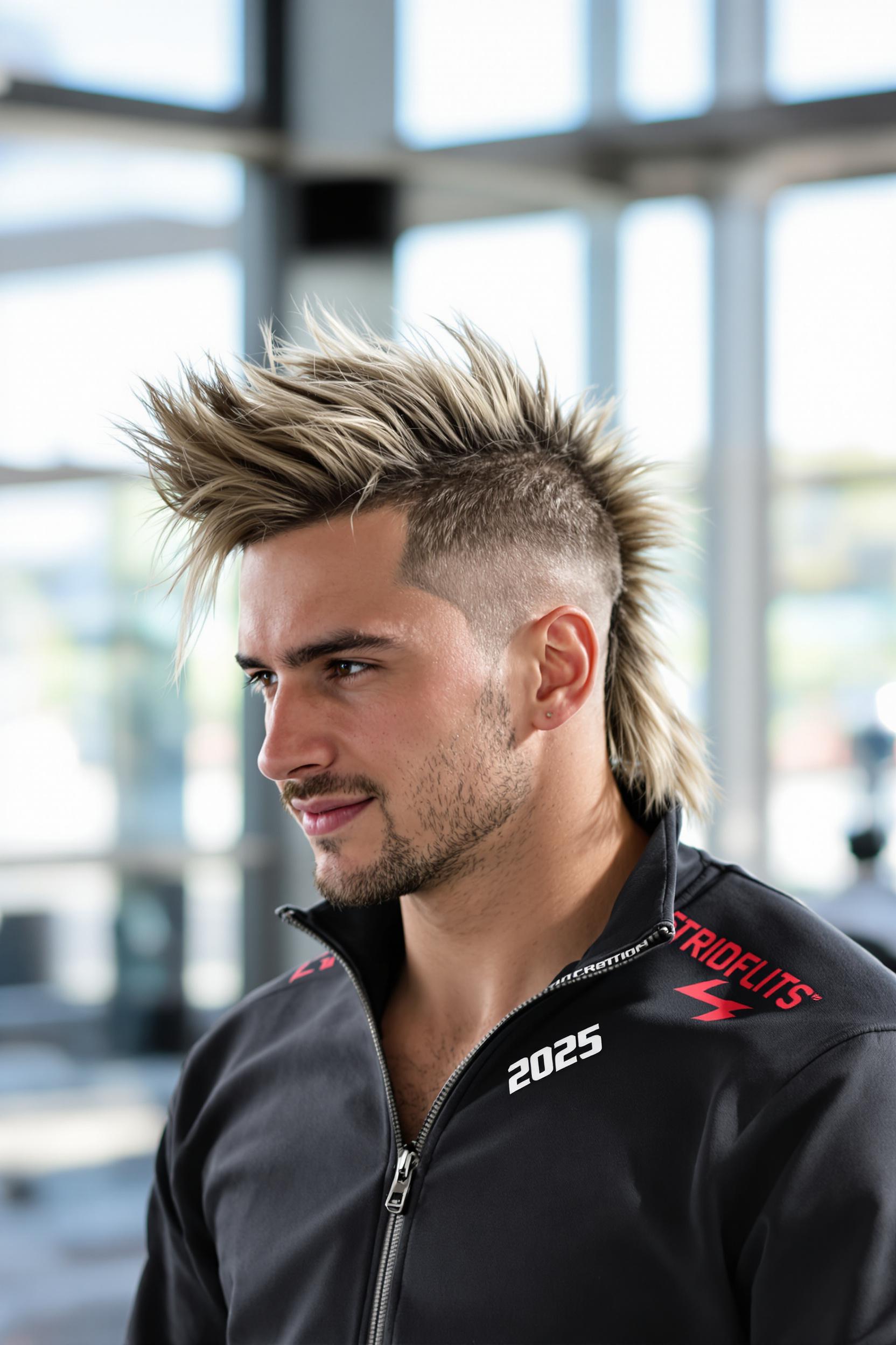 Mohawk Mullet Style Fusion