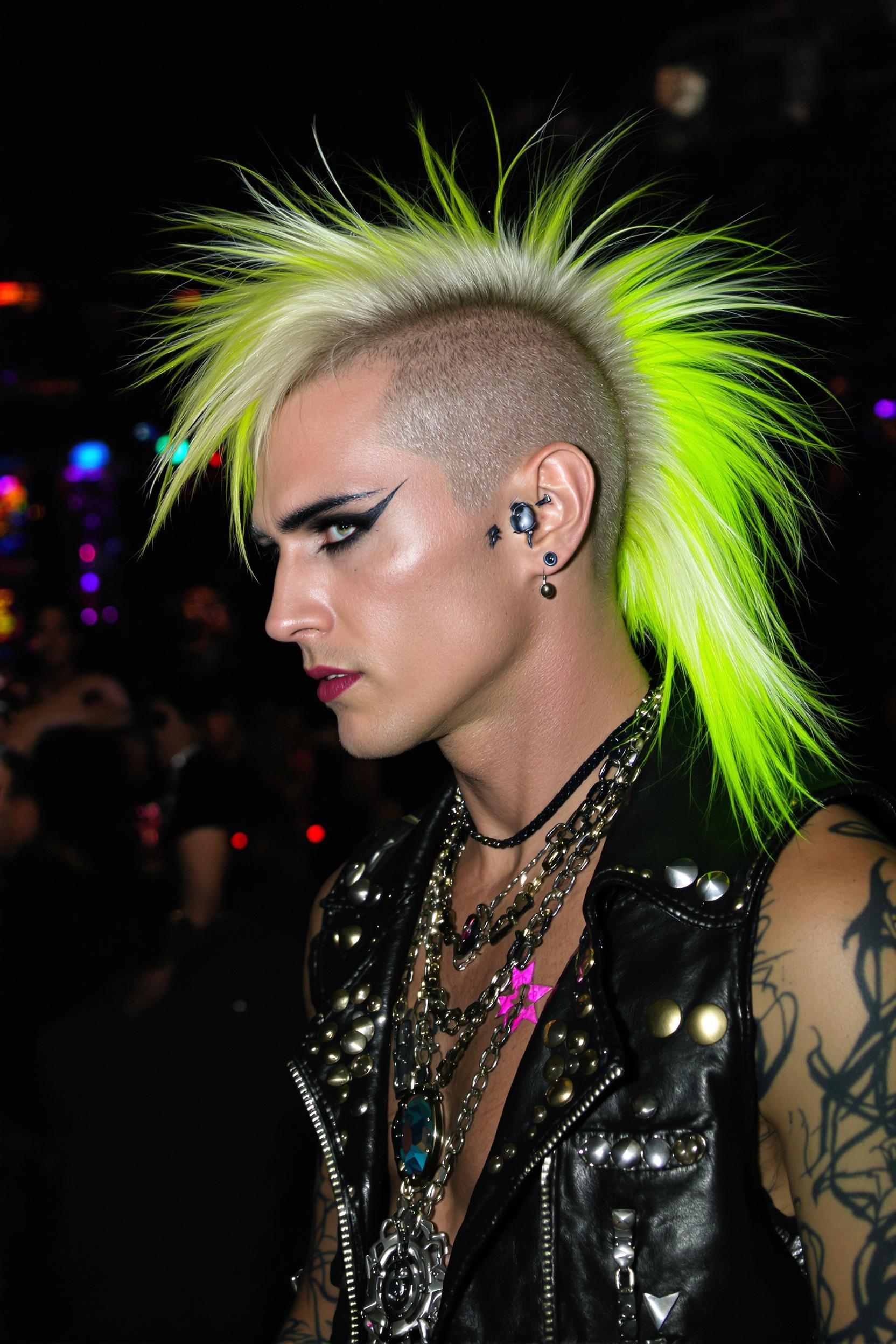 Neon Green Rockstar Energy