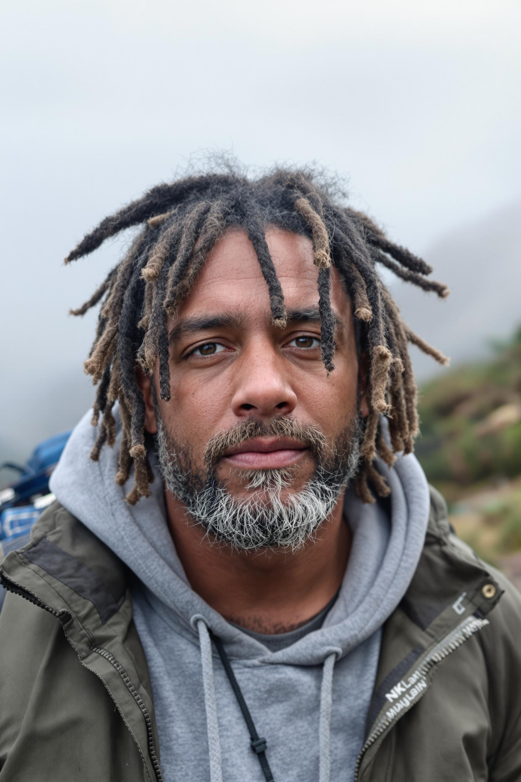 Rugged Freeform Dreadlock Vibes