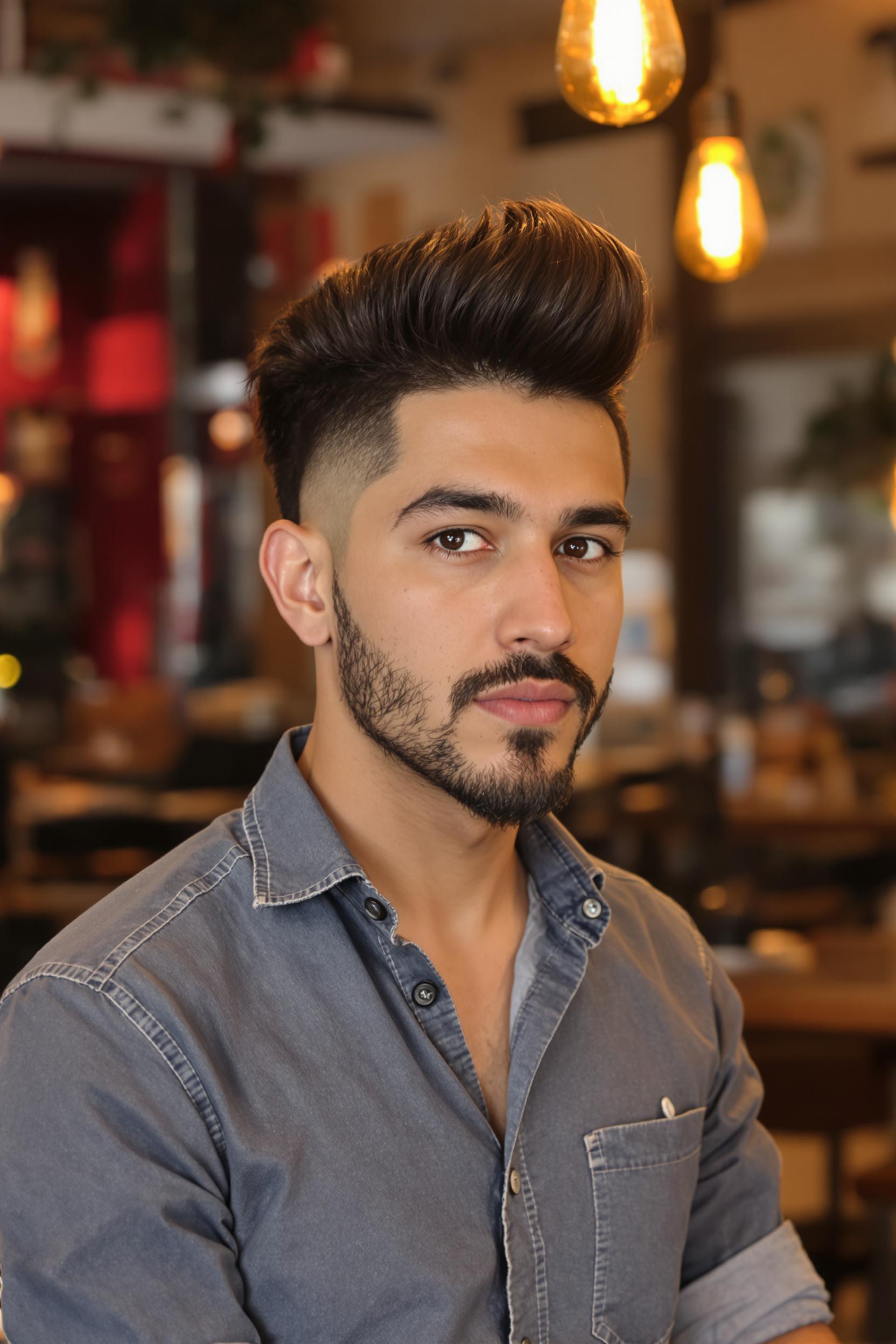 Sharp Fade Bold Style