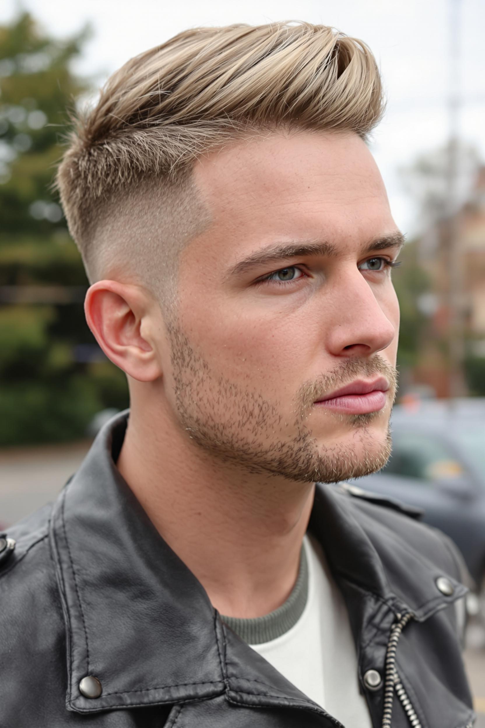 Sharp Modern Blond Style