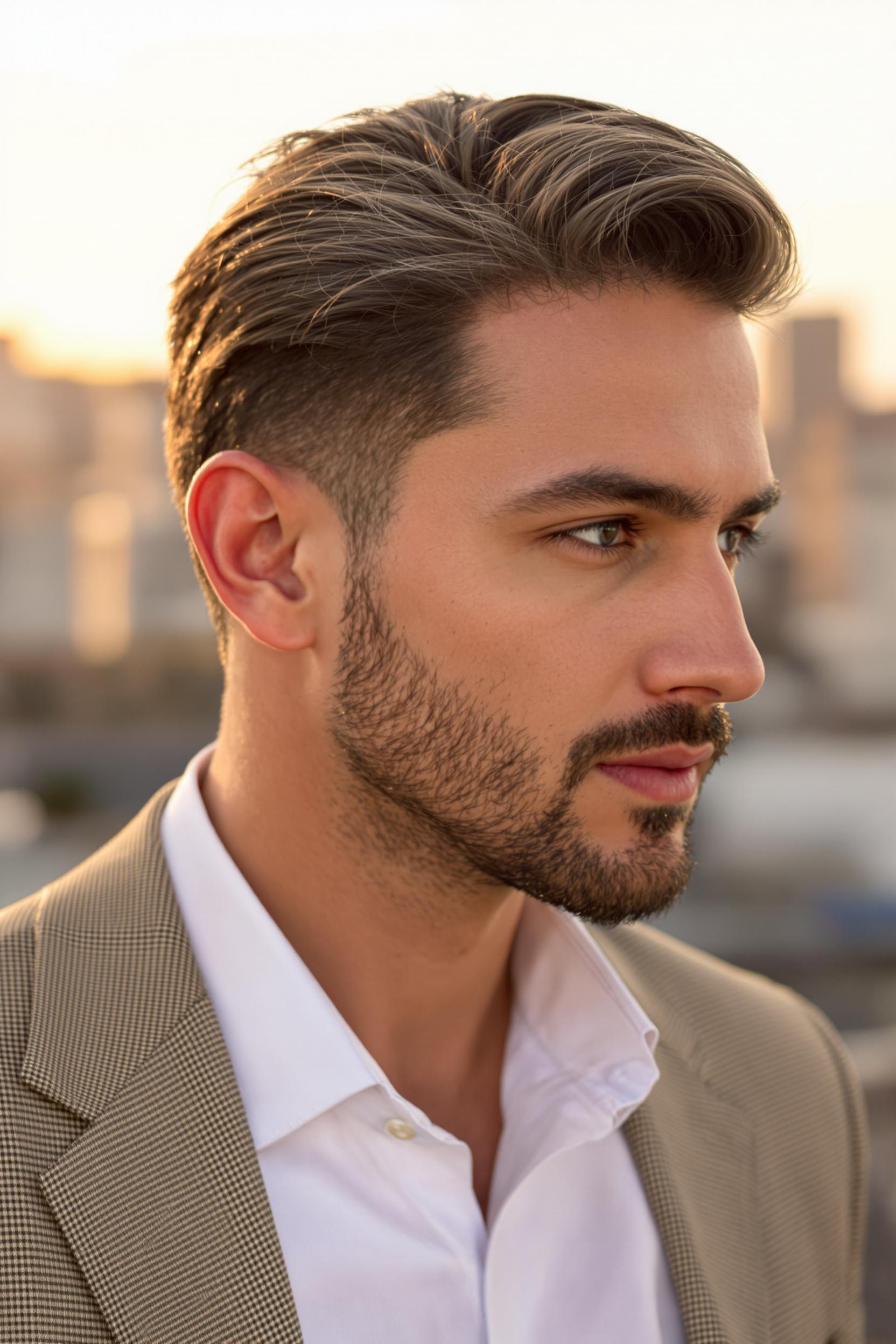 Sharp Polished Undercut Style