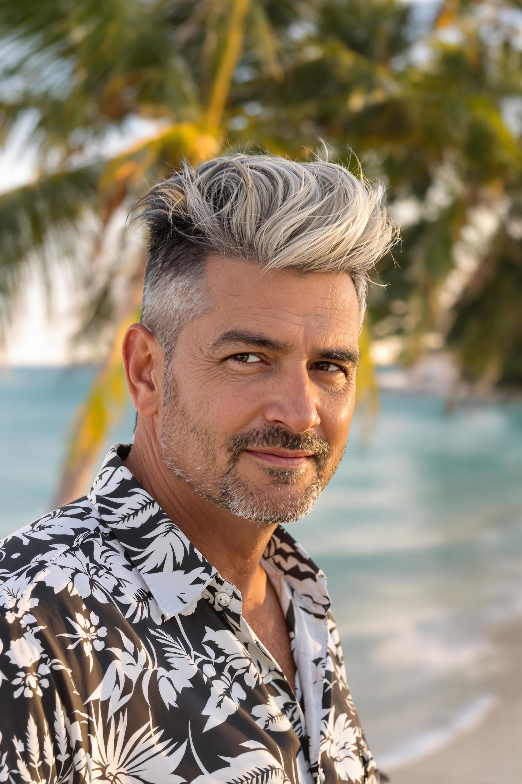 Silver Quiff Style Vibes