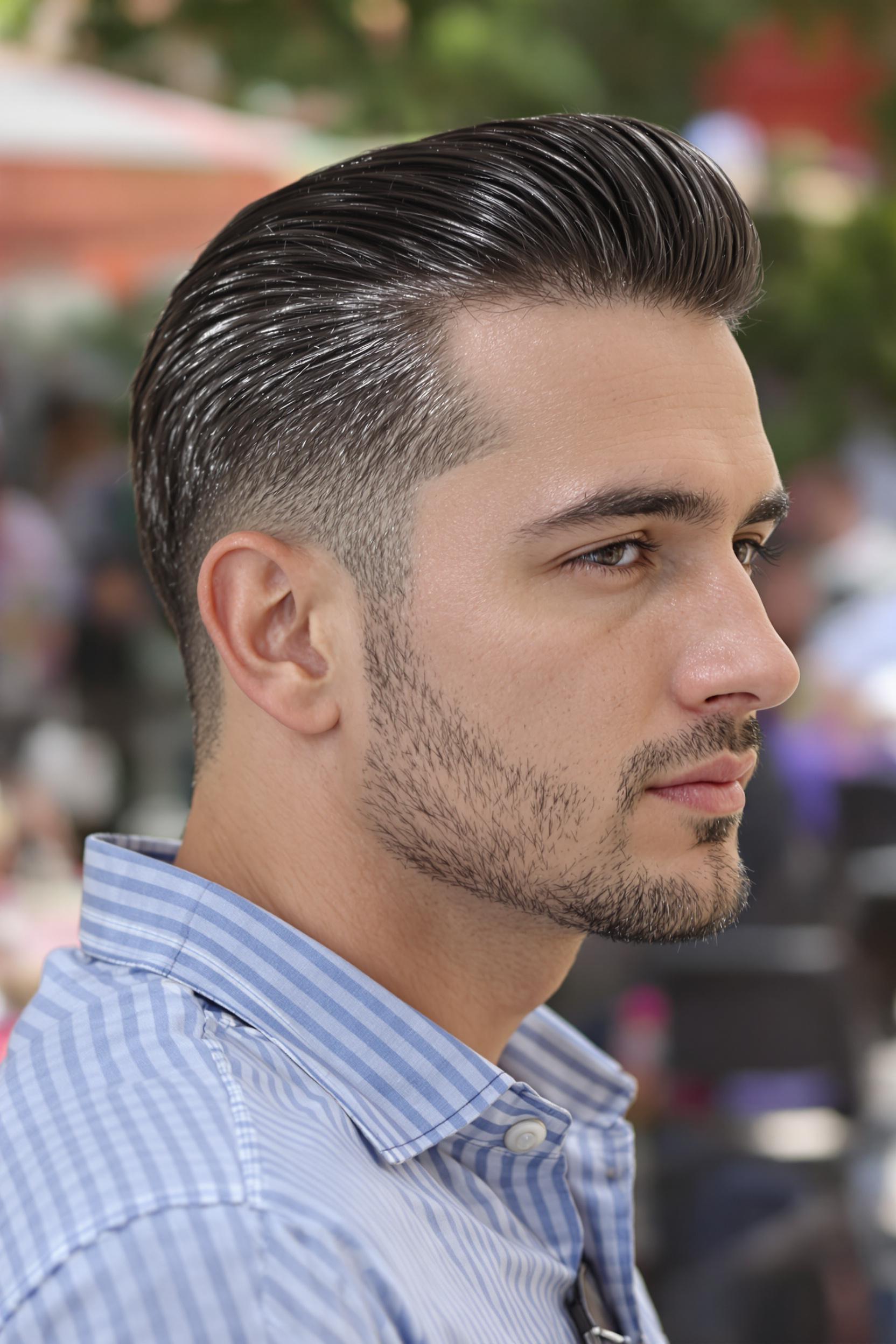 Sleek Undercut Style