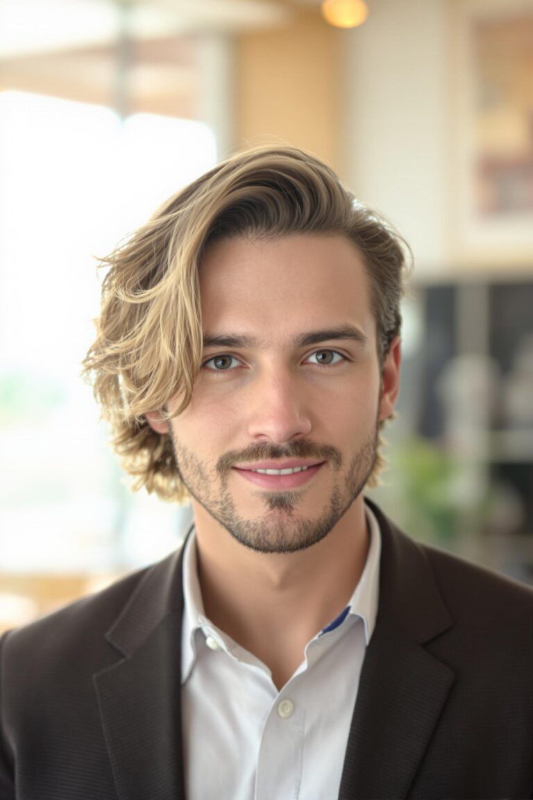 stylish wavy locks