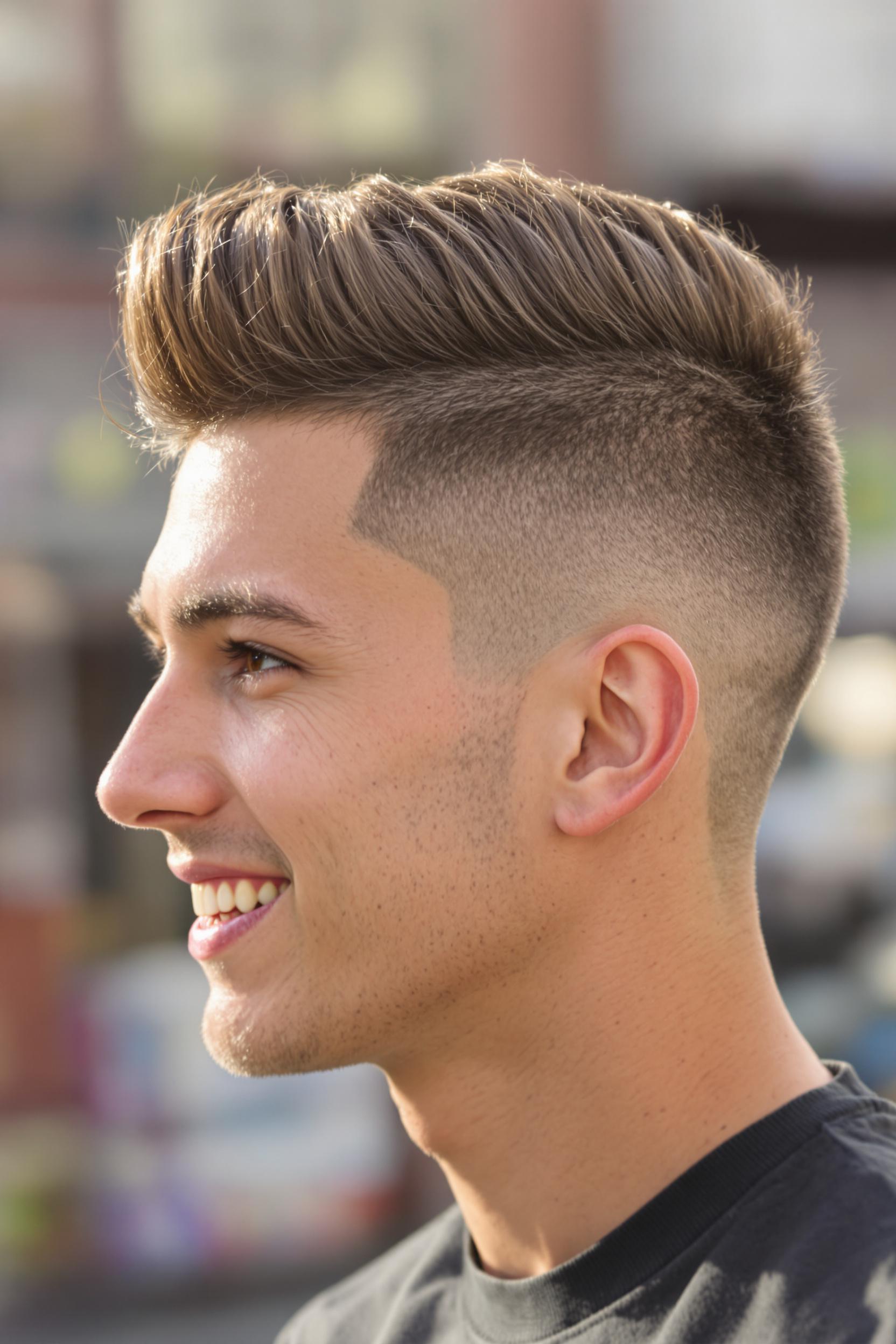 Textured Quiff Style Mastery