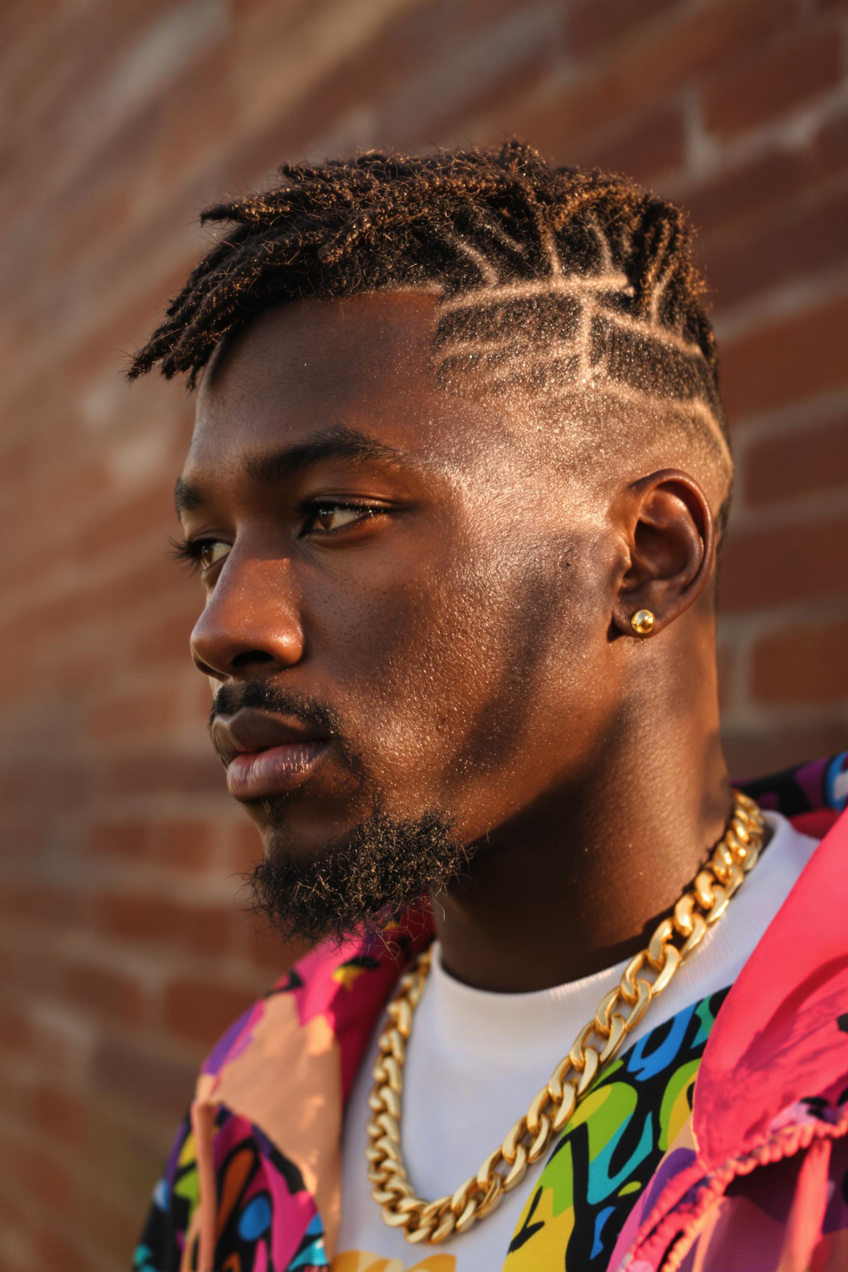 Twisted Locs Bold Sides