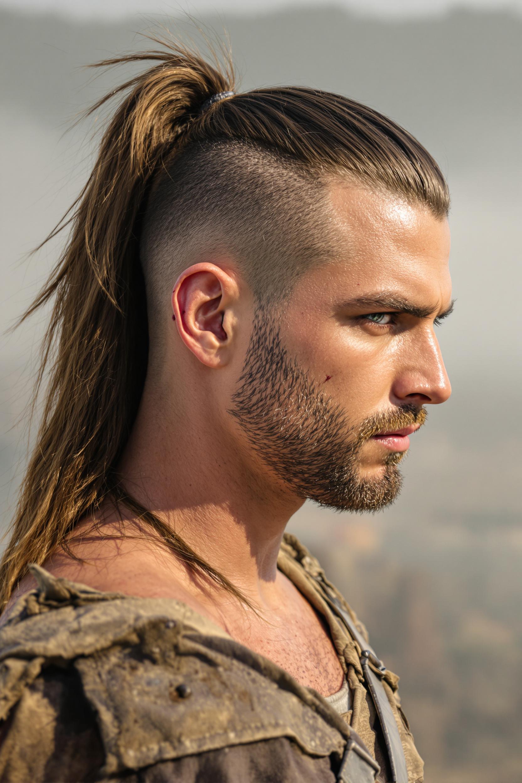 Warrior Inspired High Ponytail