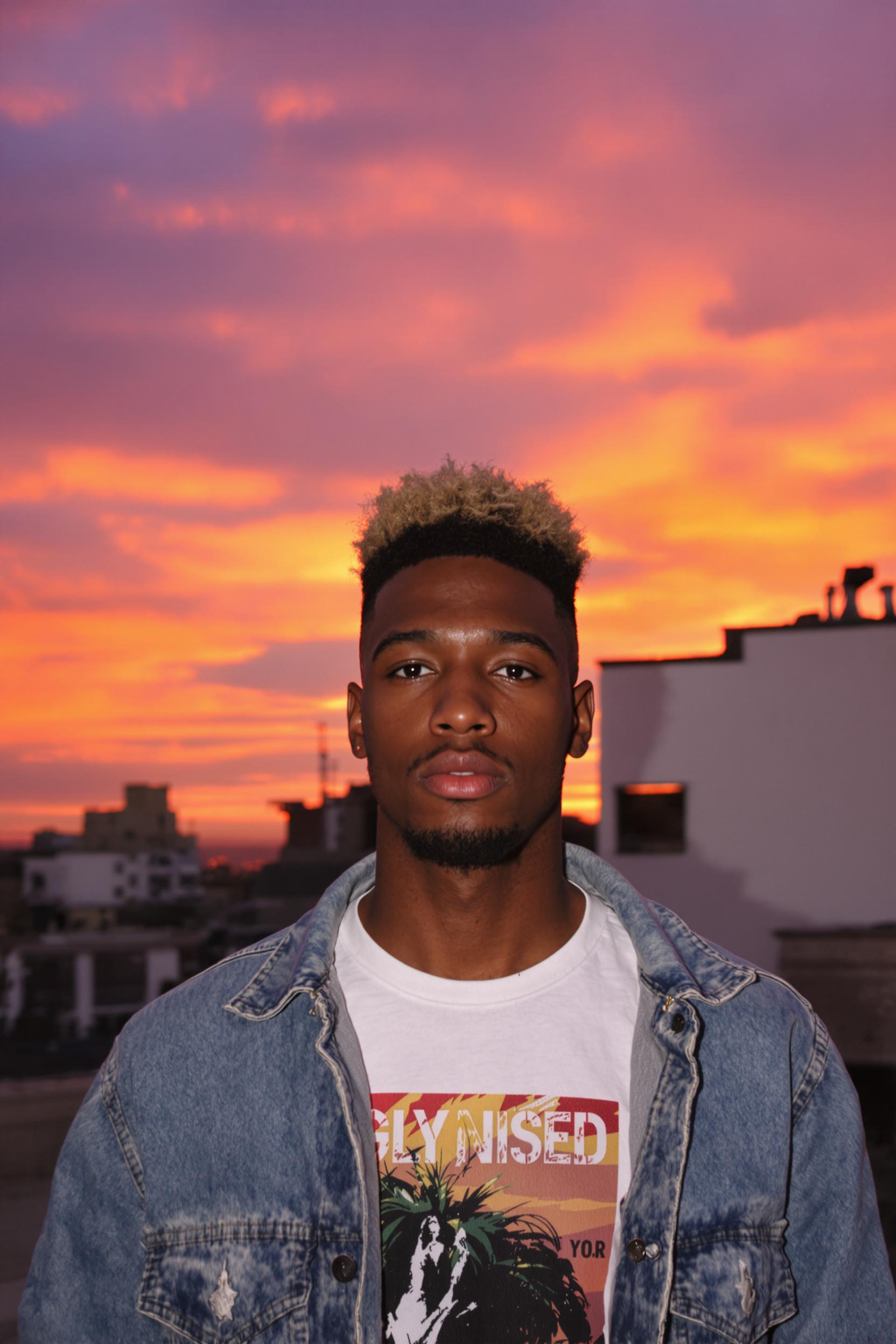 Blonde Burst Fresh Fade