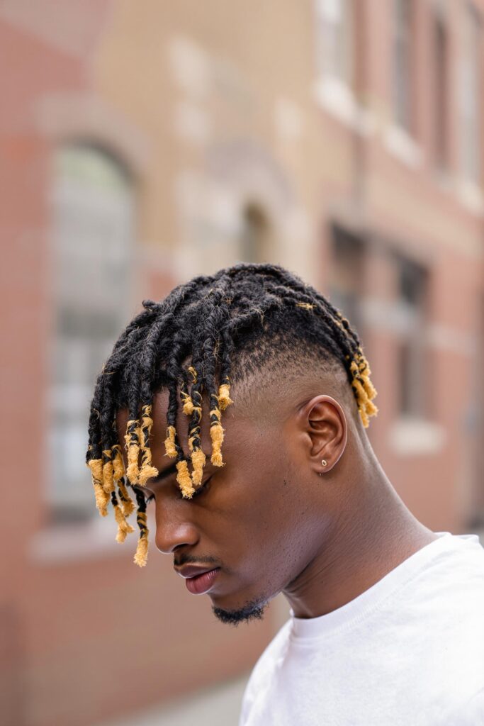 blonde tipped dreadlock vibes