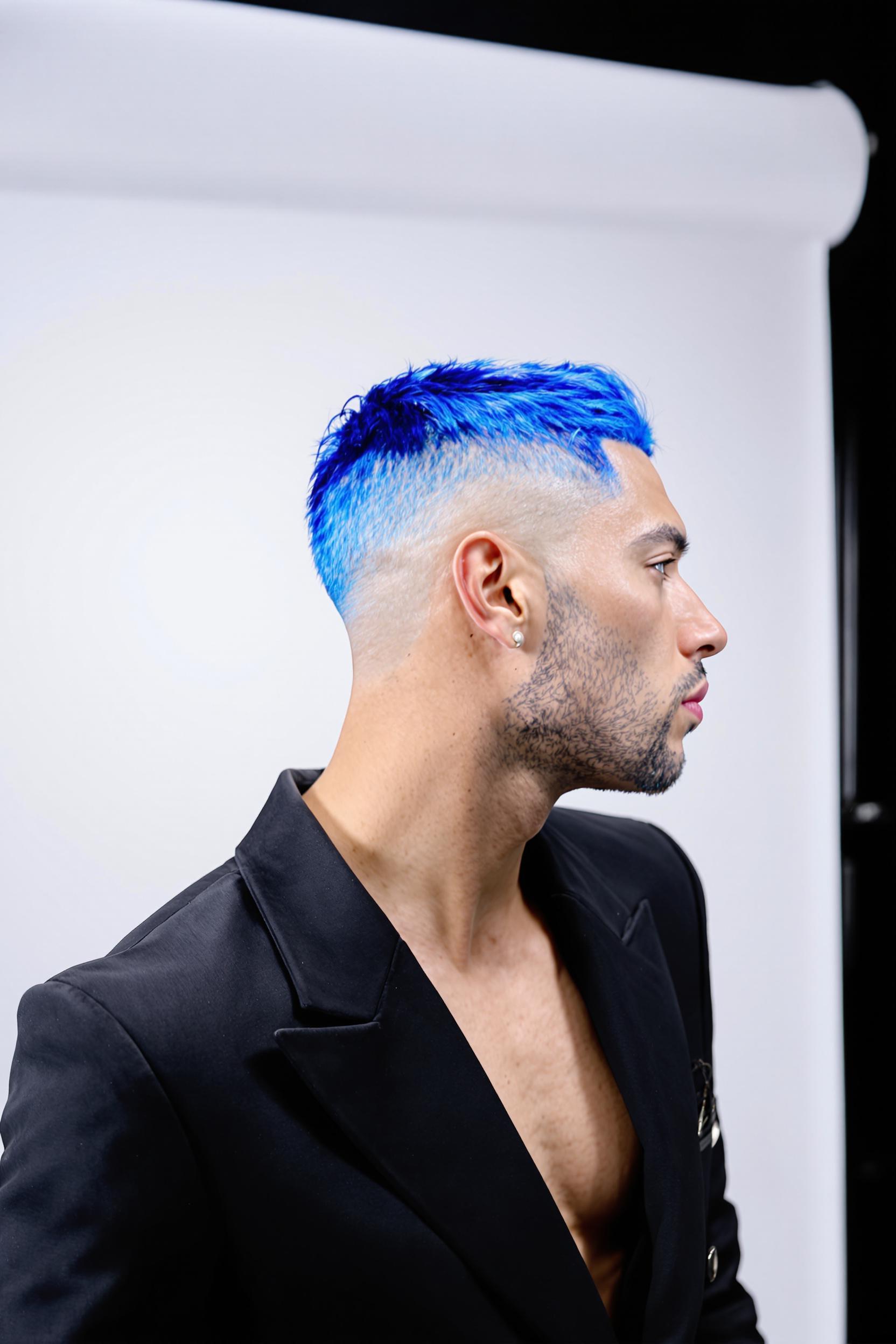 Blue Buzz Bold Style