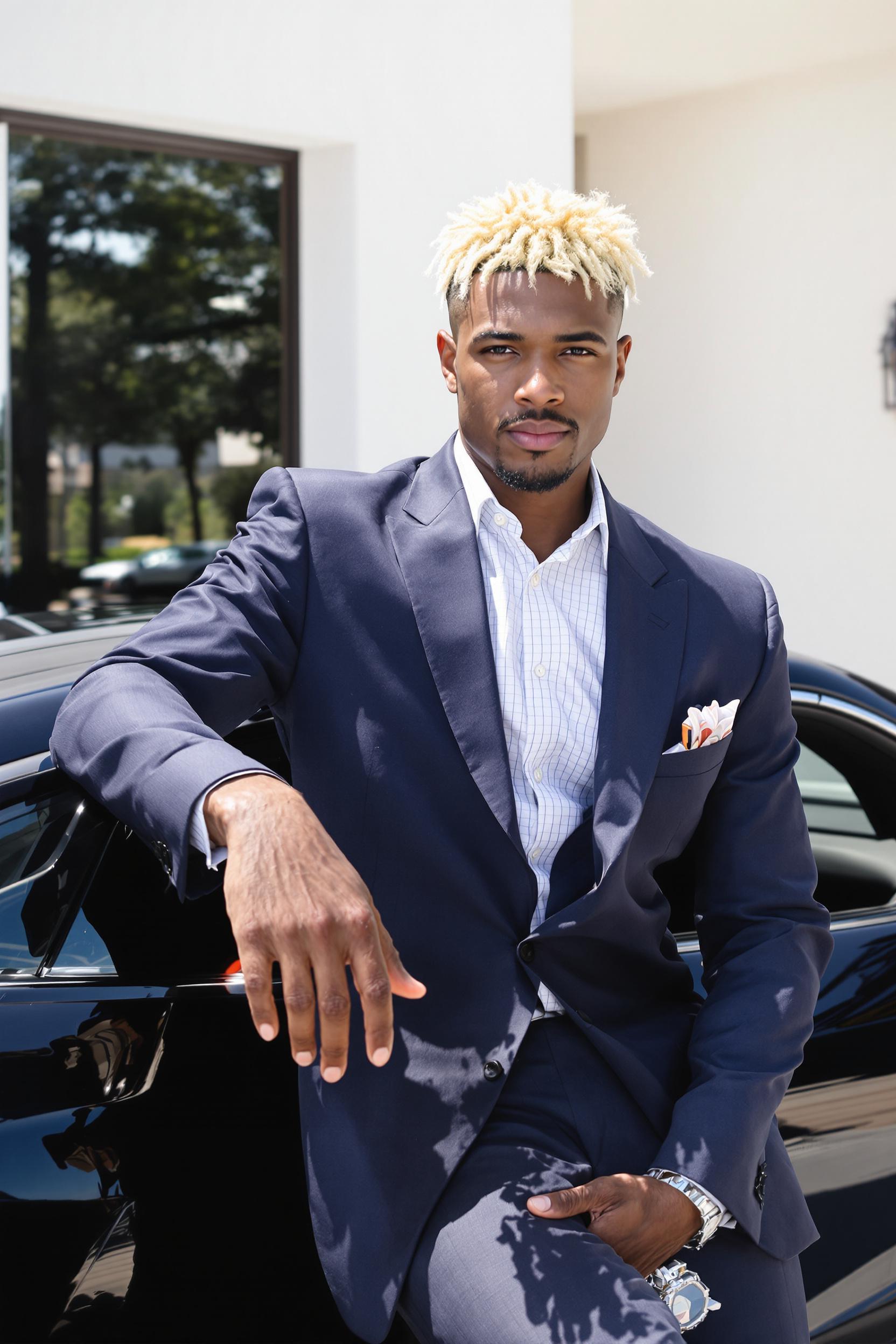 Bold Blonde Textured Twists