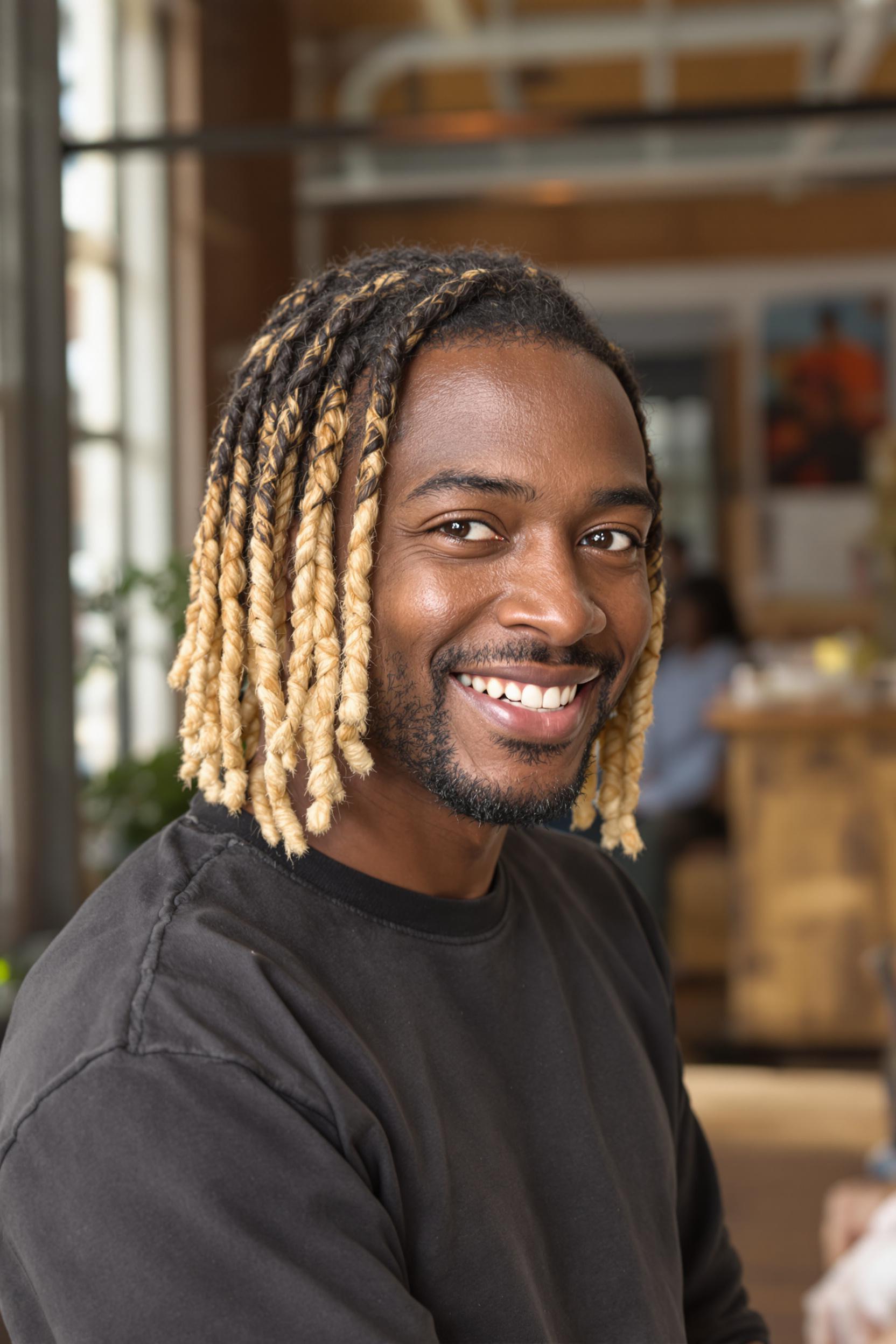 Bold Blonde Twist Style