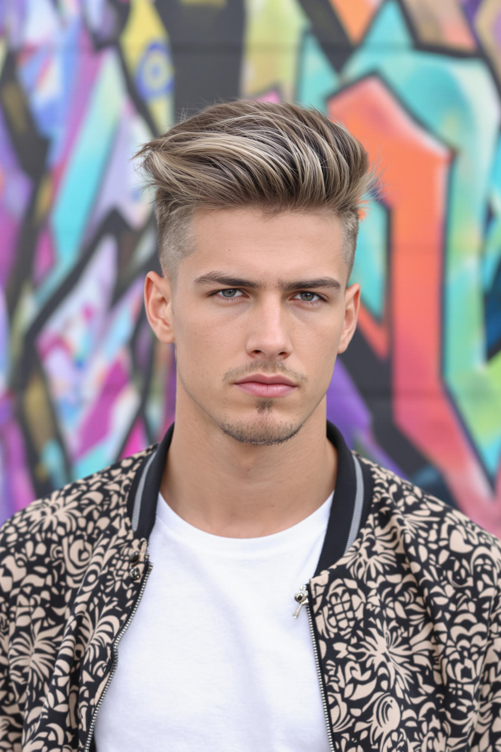 Bold Textured Undercut Style
