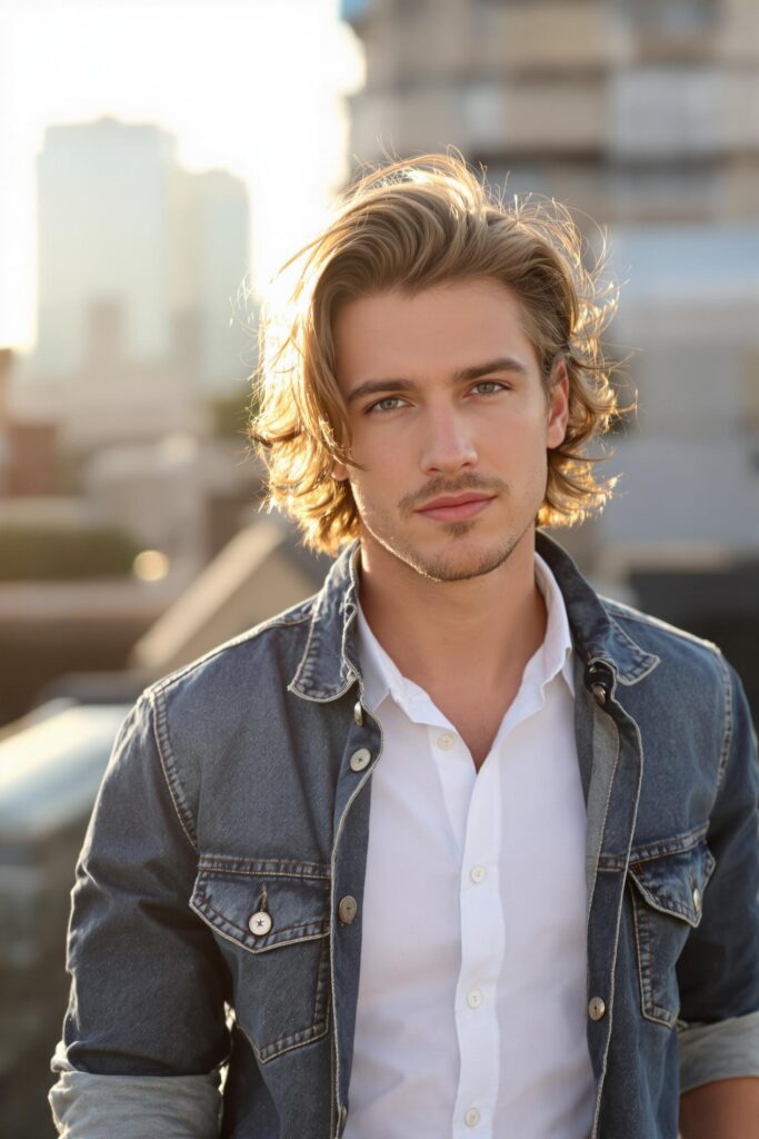 cool wavy locks