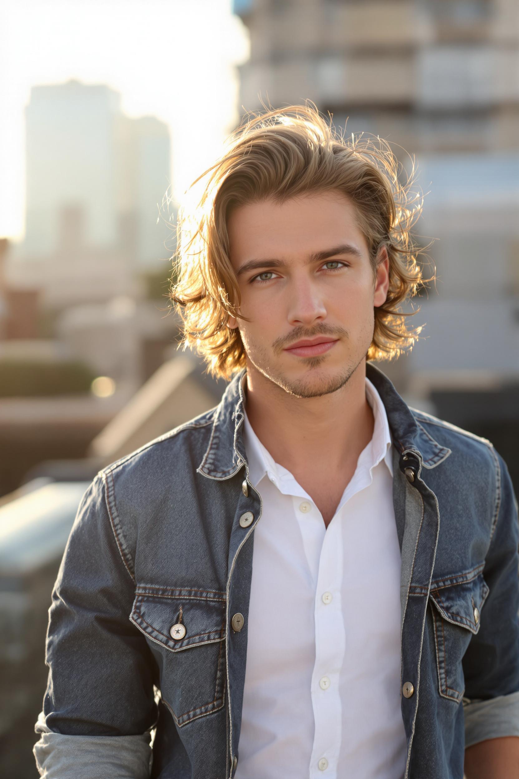 cool wavy locks