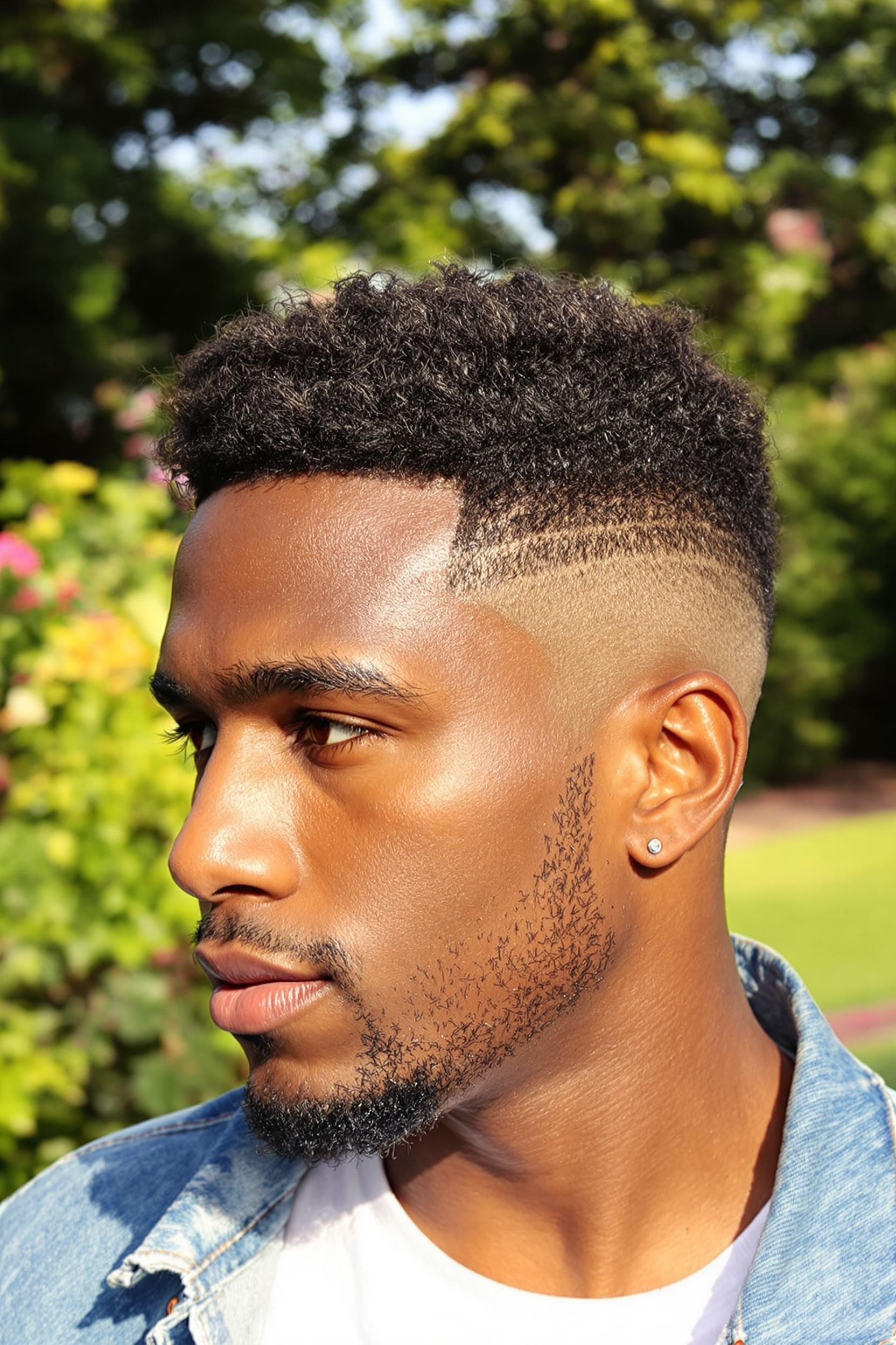 Fresh Fade Defined Curls