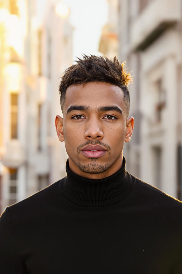 fresh fade stylish vibes