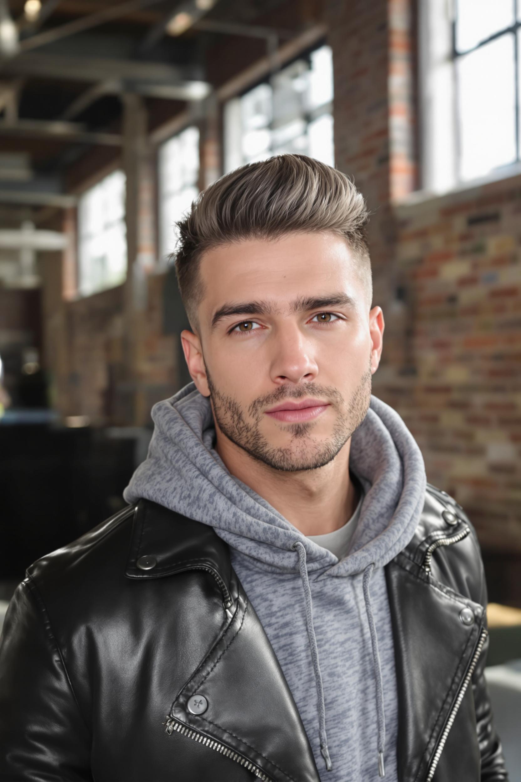 Modern Textured Undercut Style