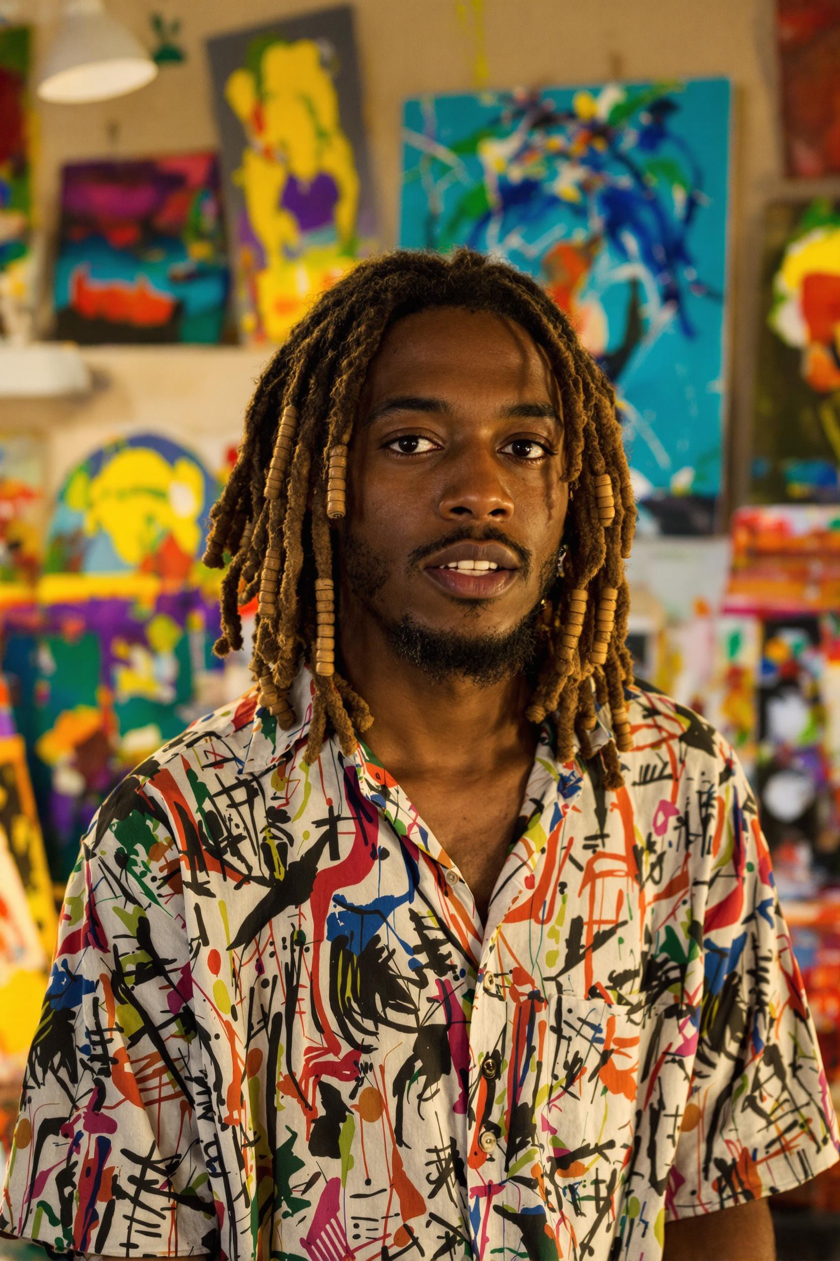 Natural Dreadlock Artistic Vibes