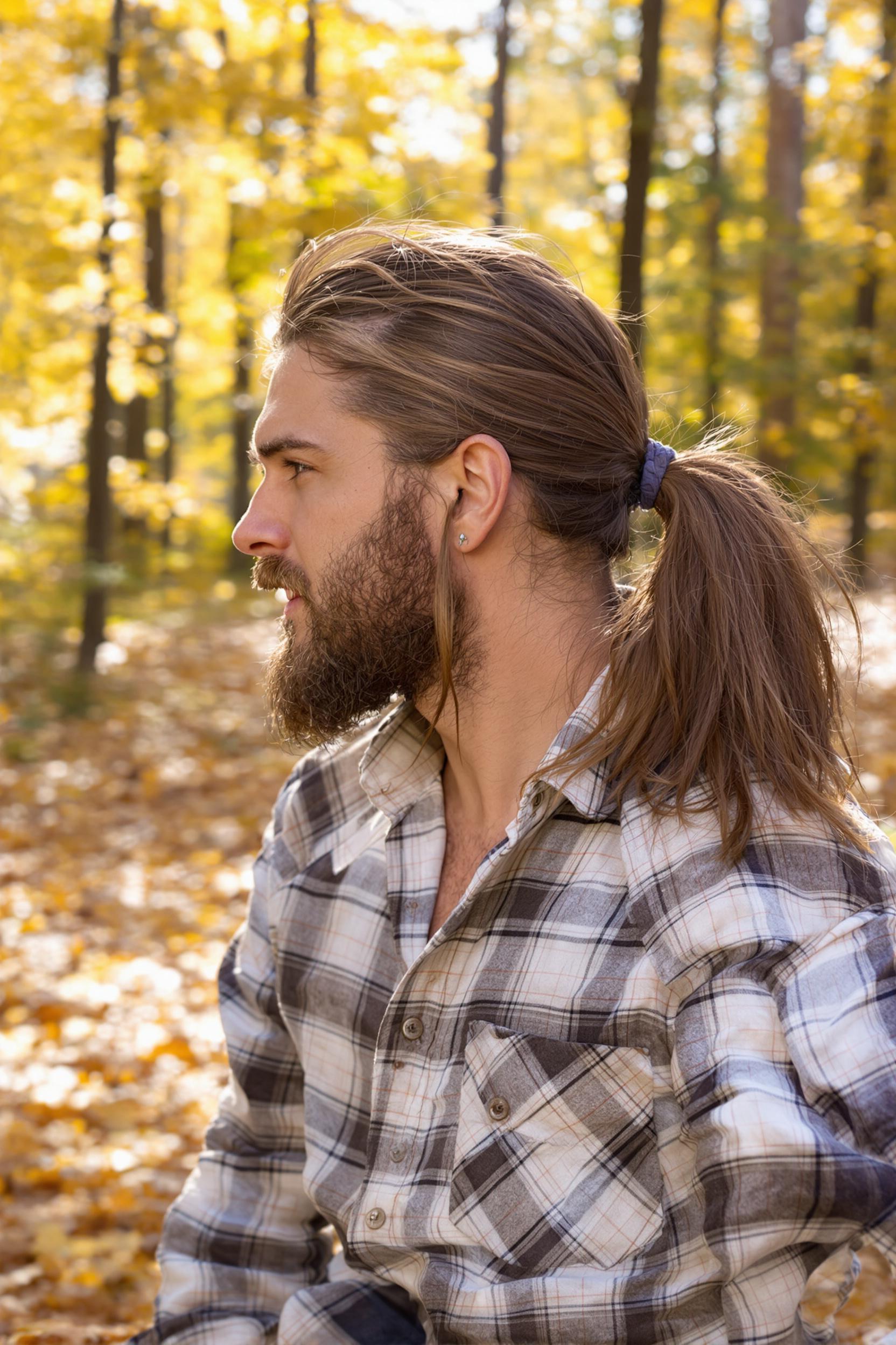Rugged Vibes Long Ponytail