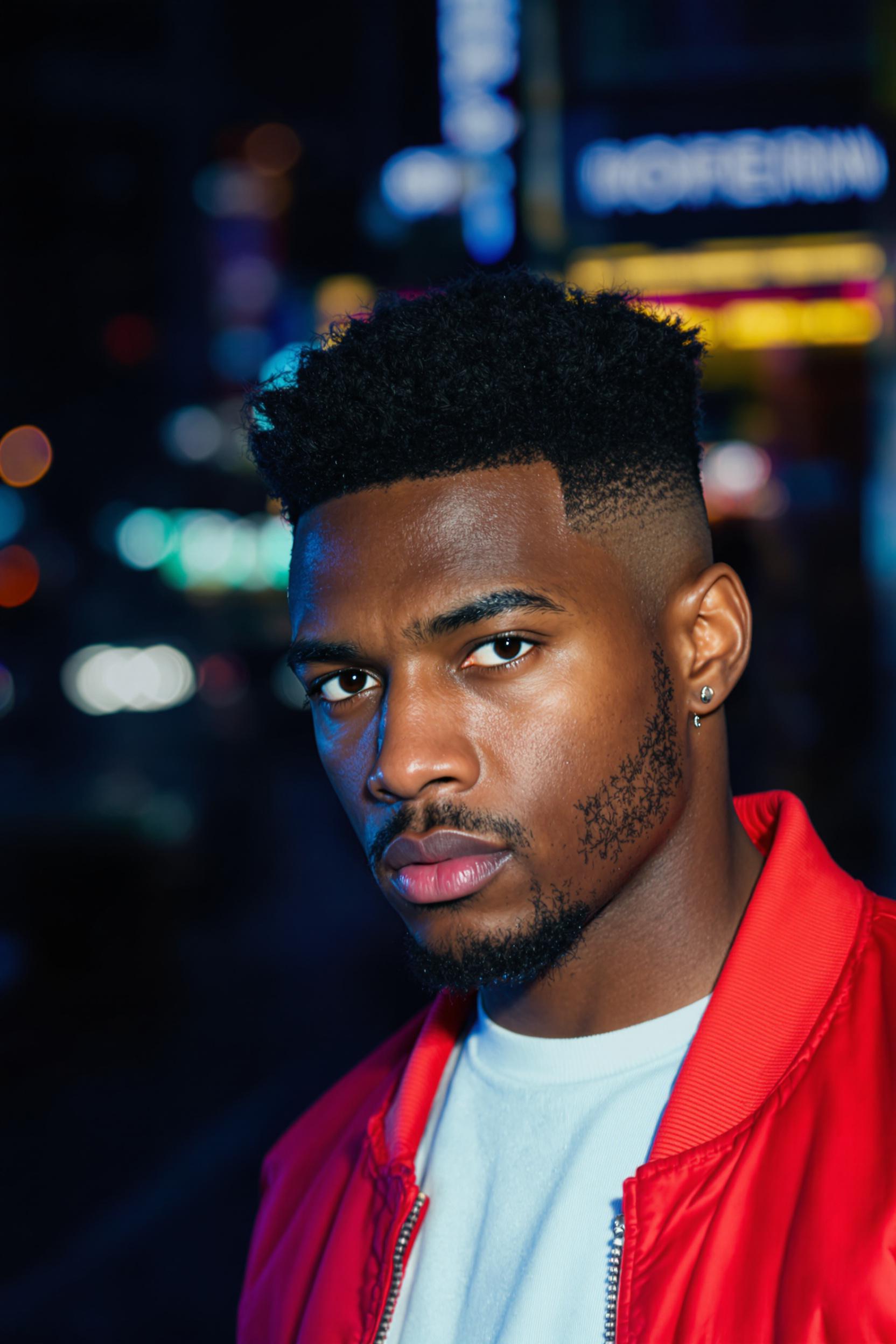 Sharp Fade Modern Look