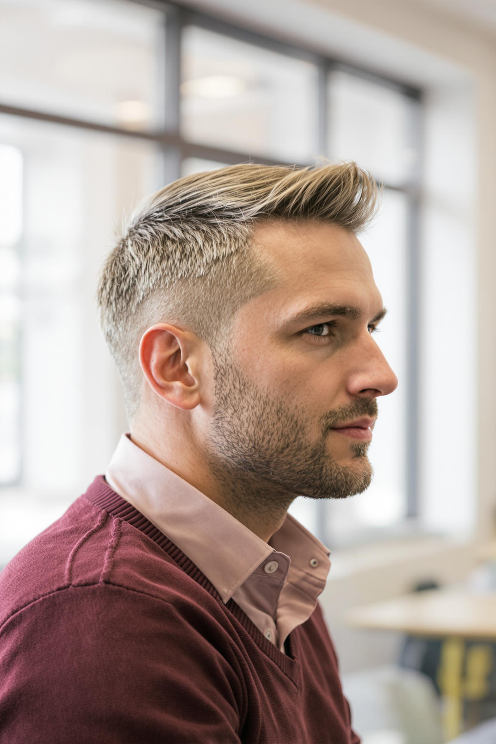 Sharp Modern Hairstyle