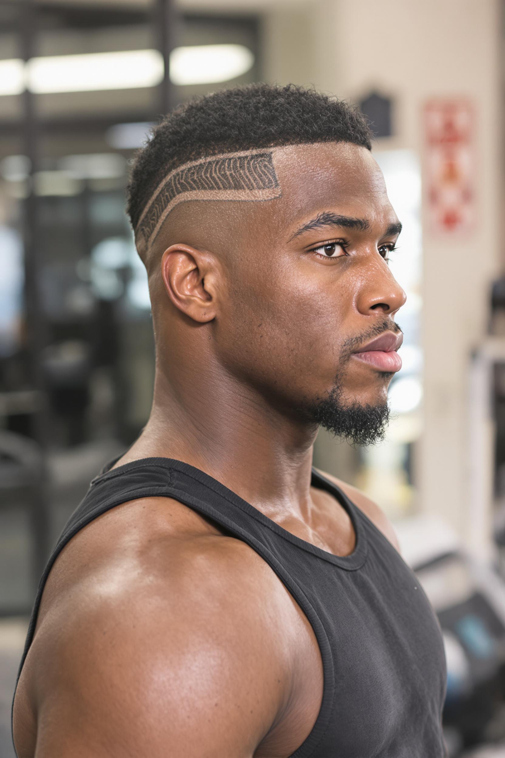 Sharp Stylish Fade Look