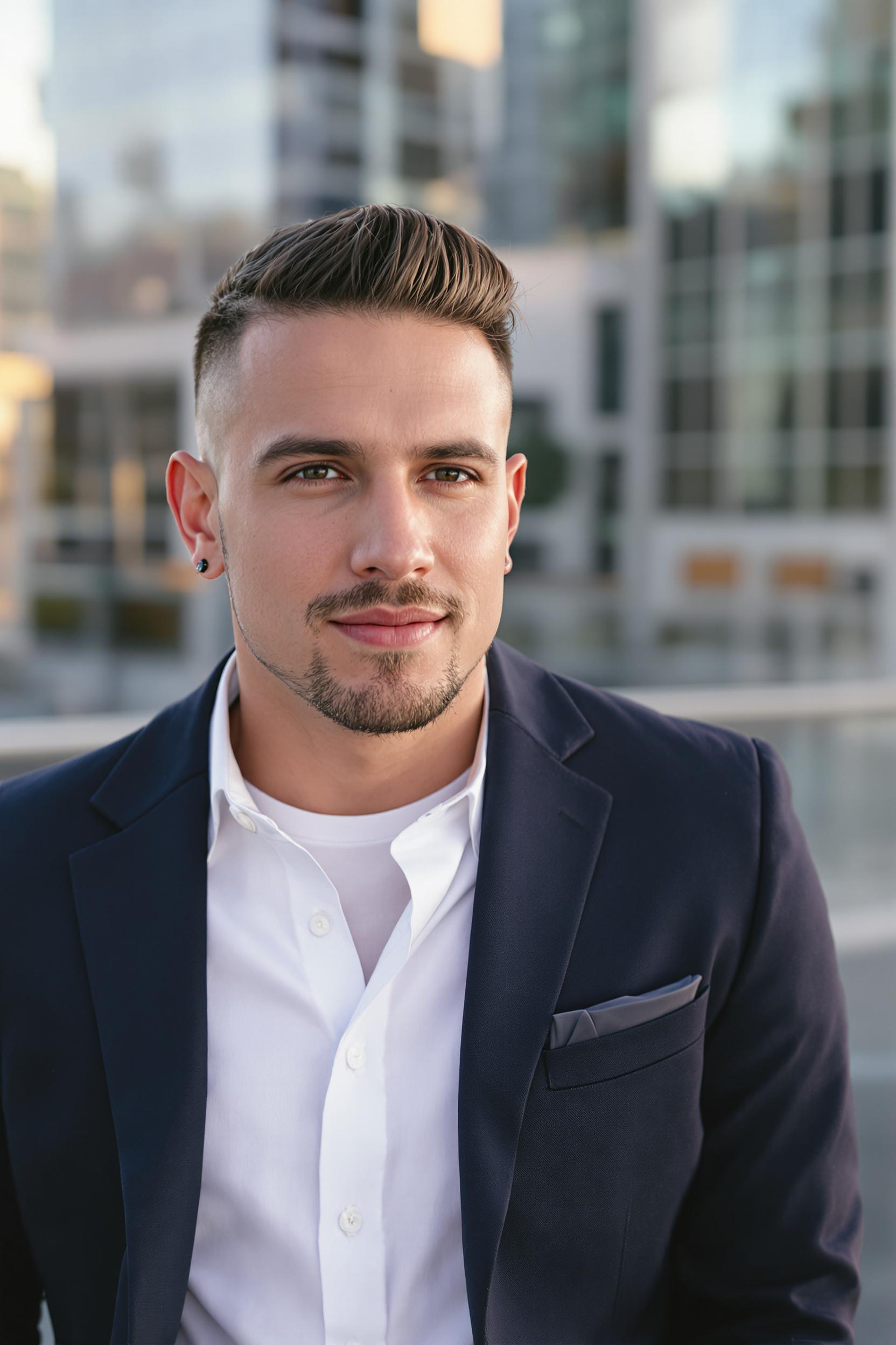 Sleek and Sharp Undercut