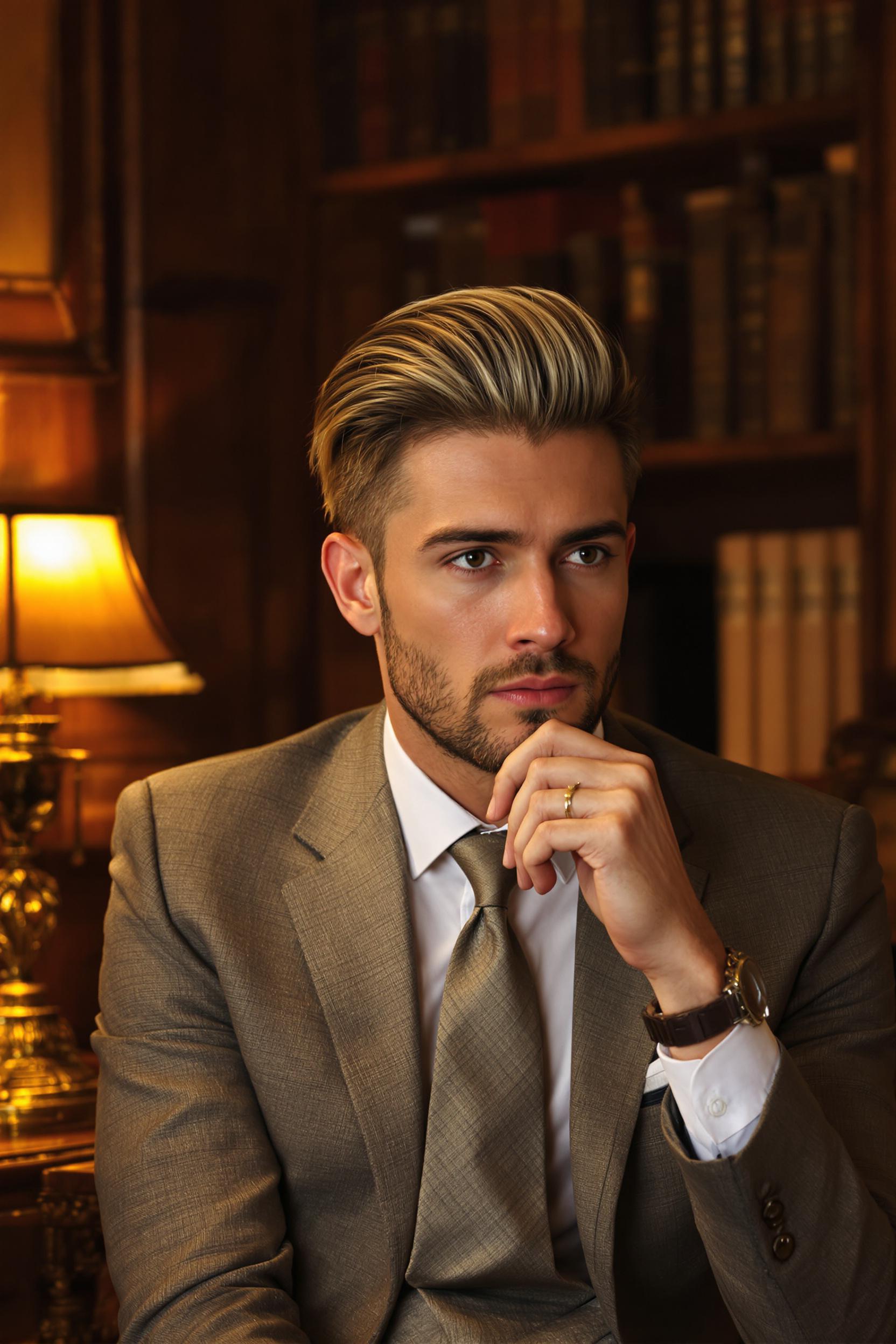 Sleek Blonde Perfection