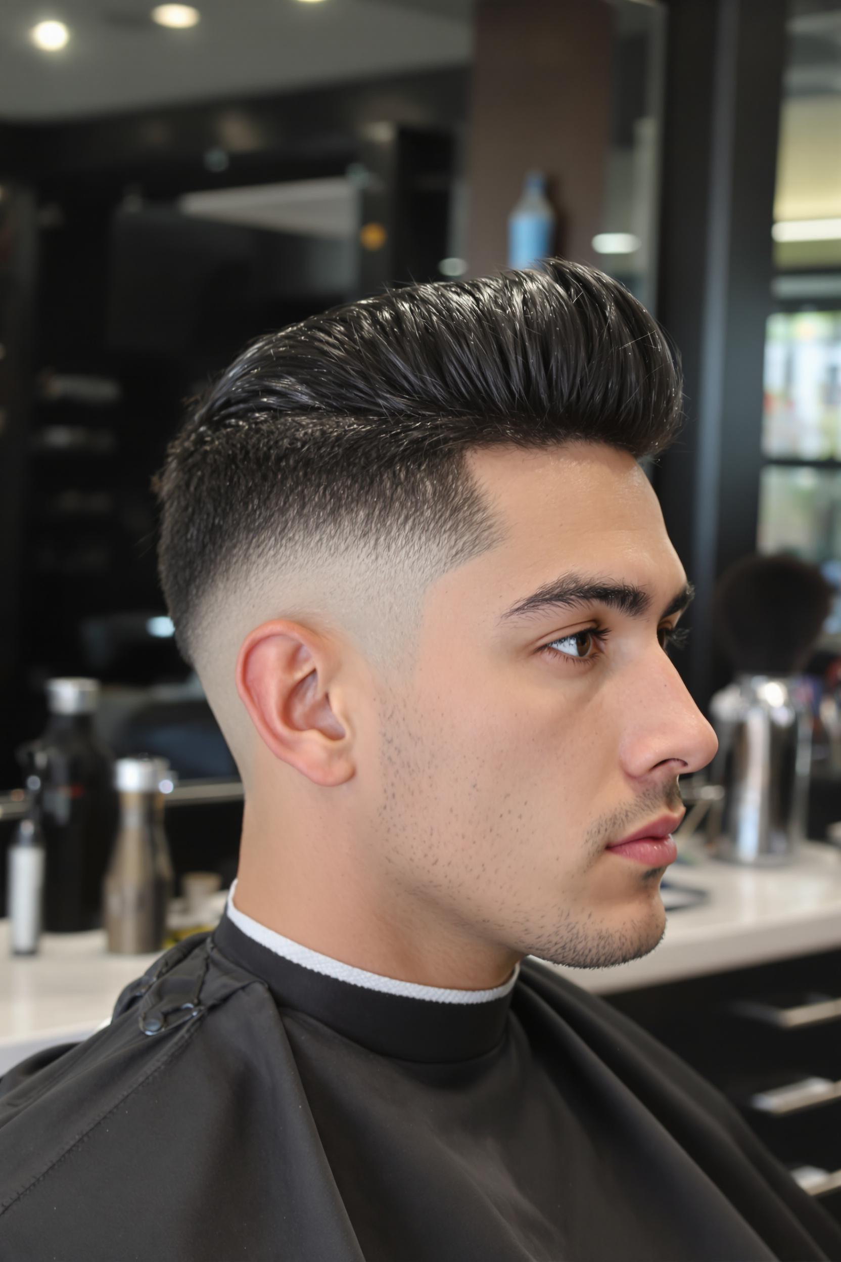Sleek Modern Fade Look