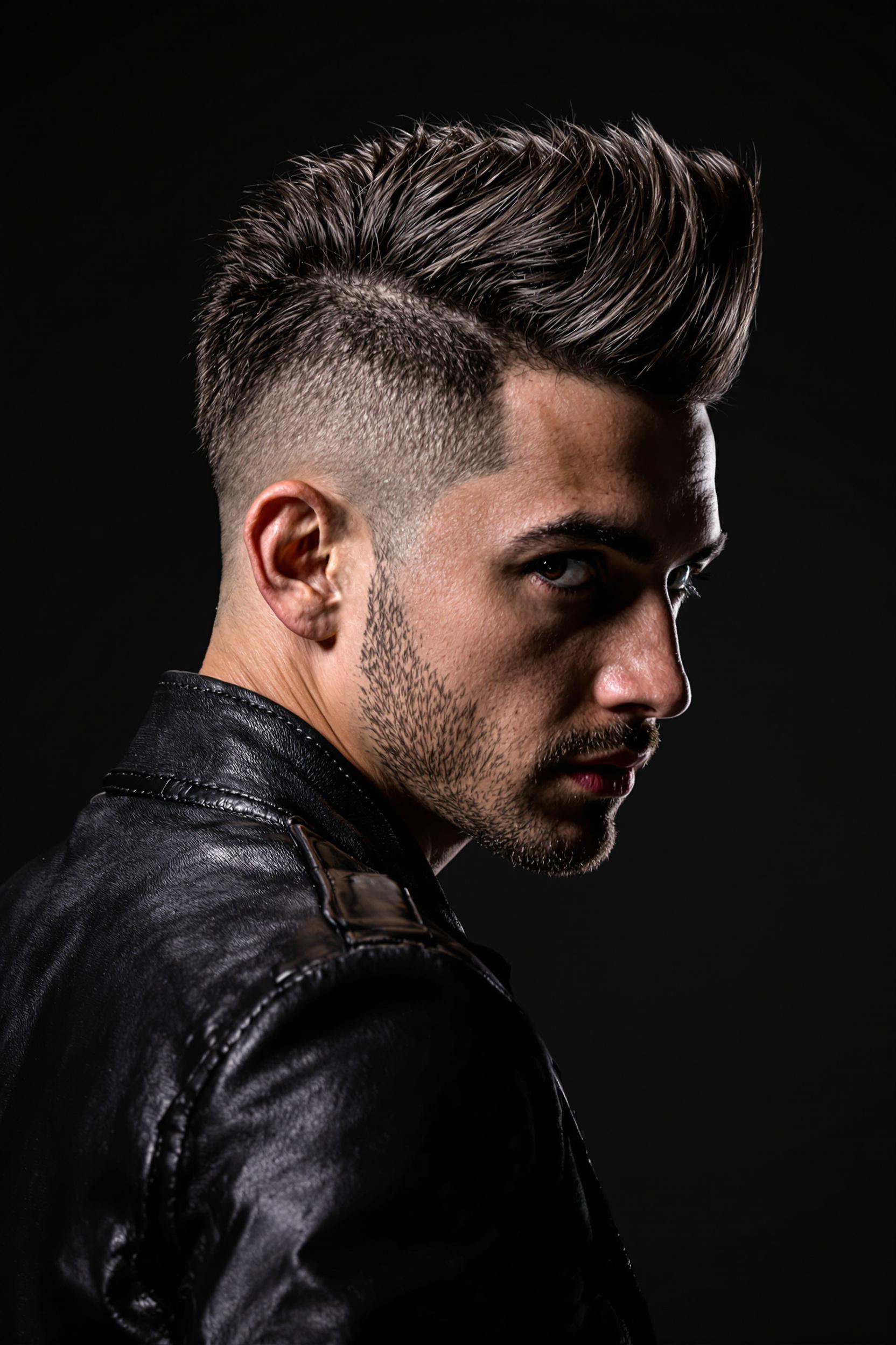 Sleek Pompadour Vibe