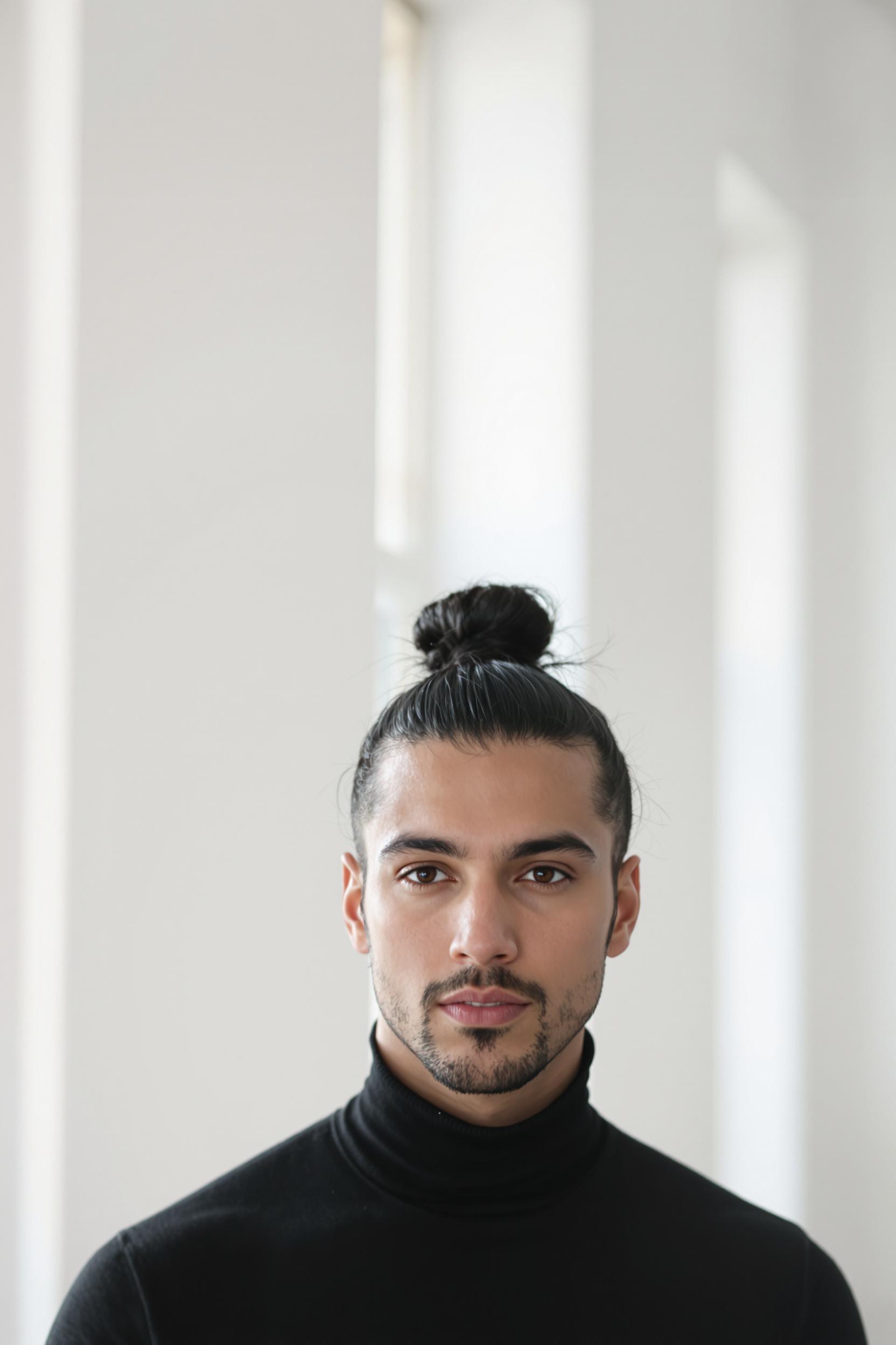 Stylish Man Bun