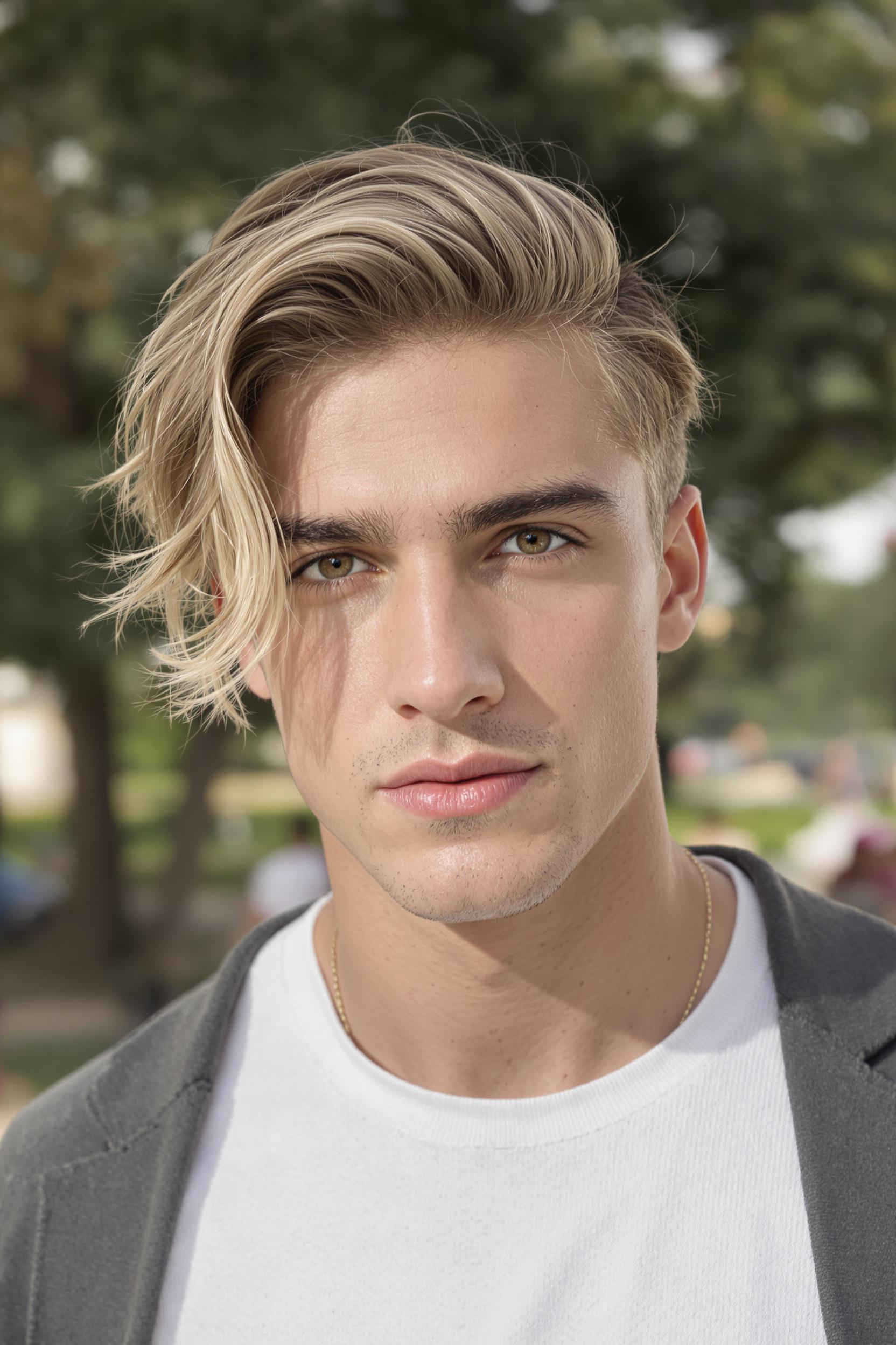 Stylish Side Swept