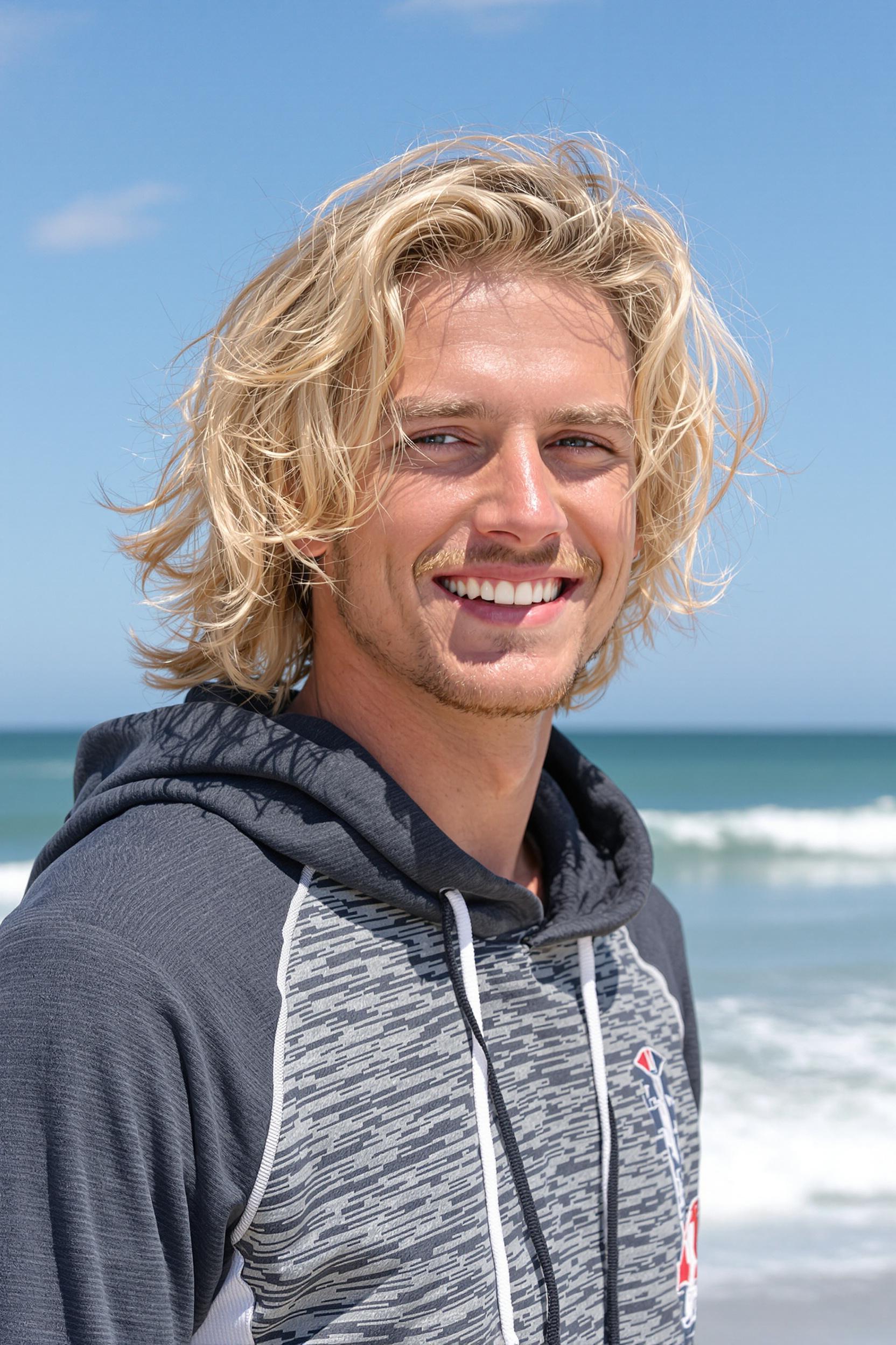 Sun-Kissed Surfer Vibes