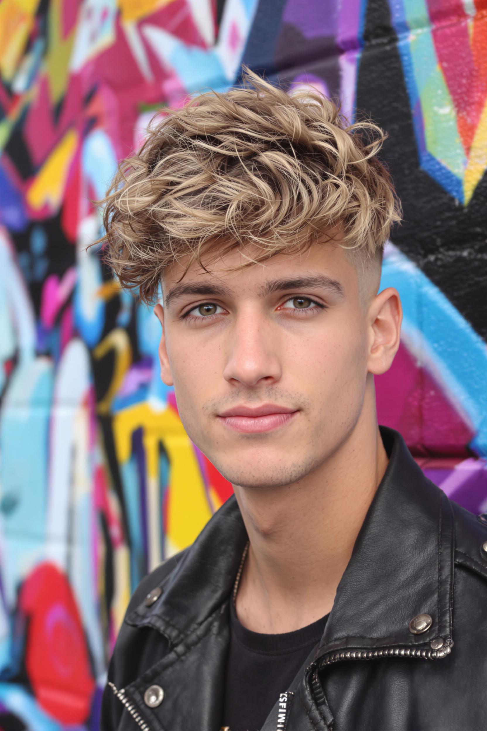 Textured Curls Modern Undercut