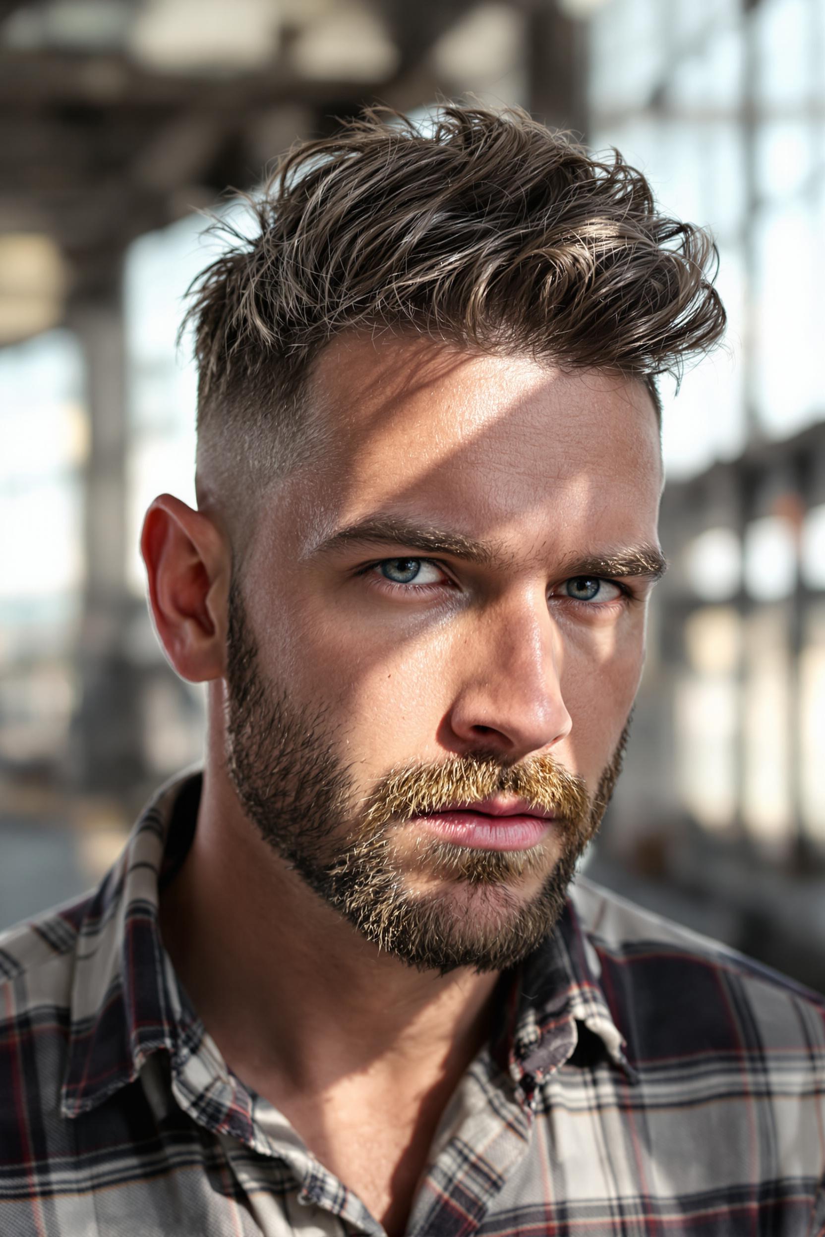 Textured Fade Modern Look