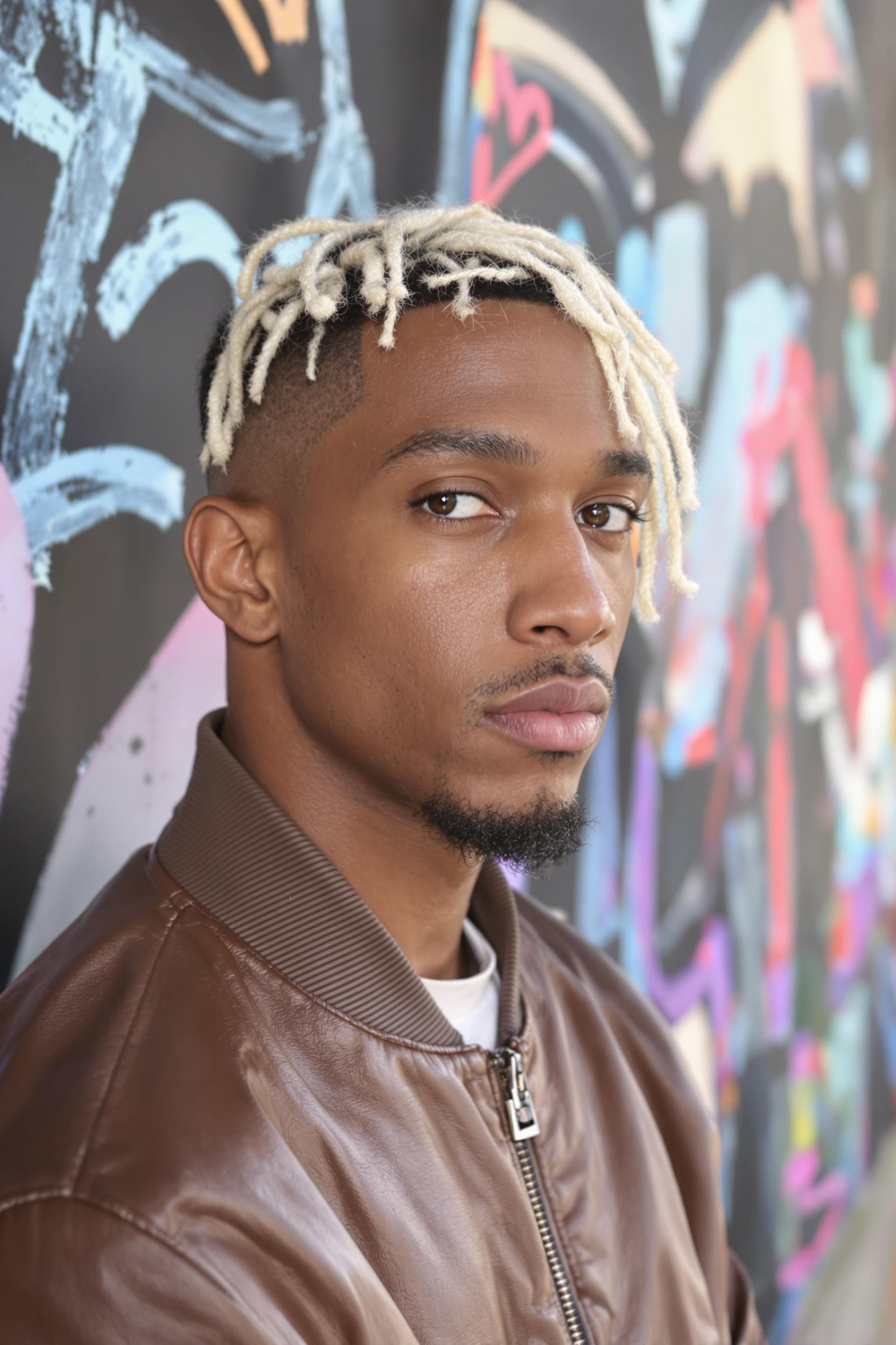 Blonde-Tipped Dreadlock Vibes
