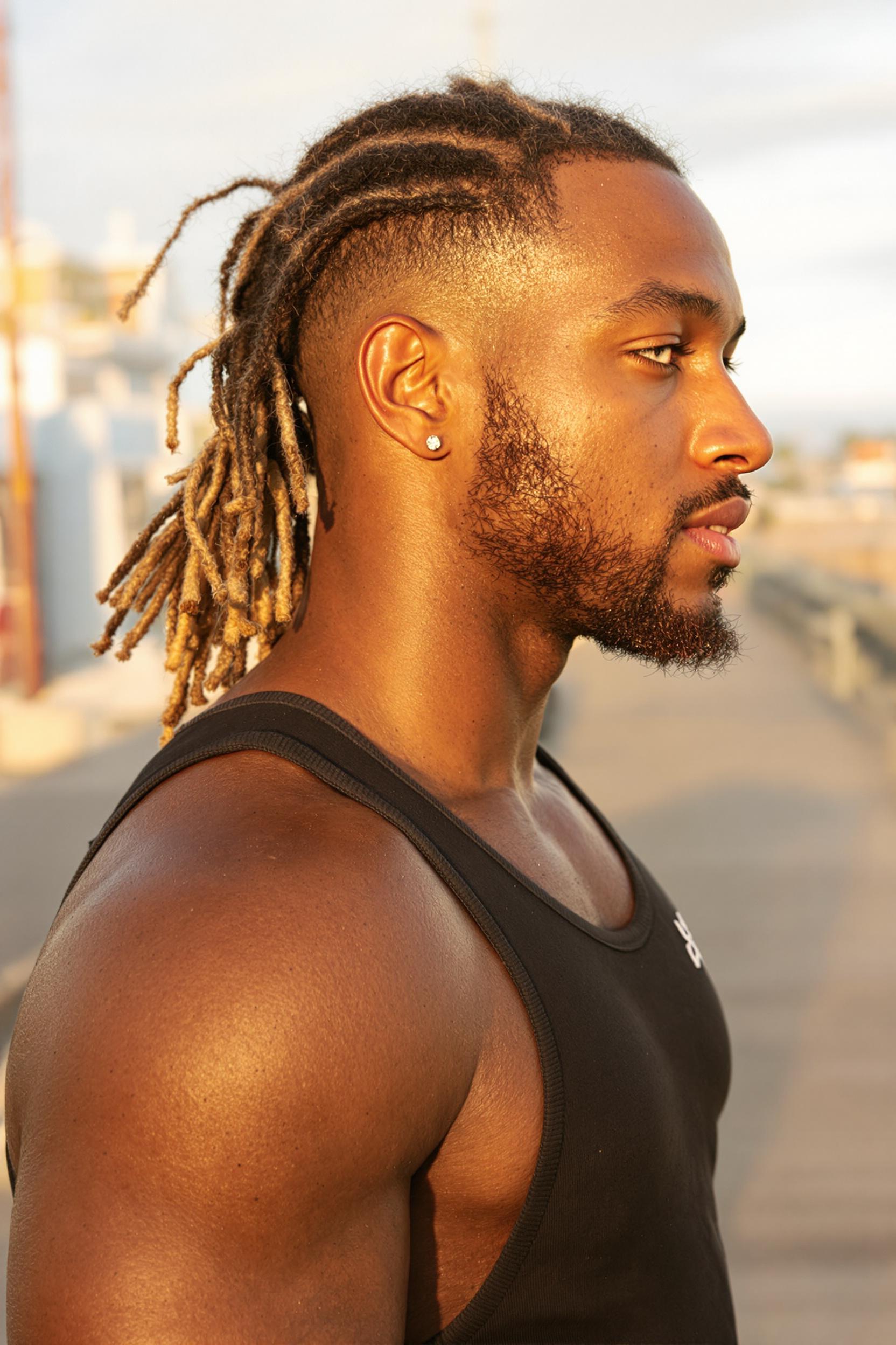 Bold Blond Dreadlock Vibes